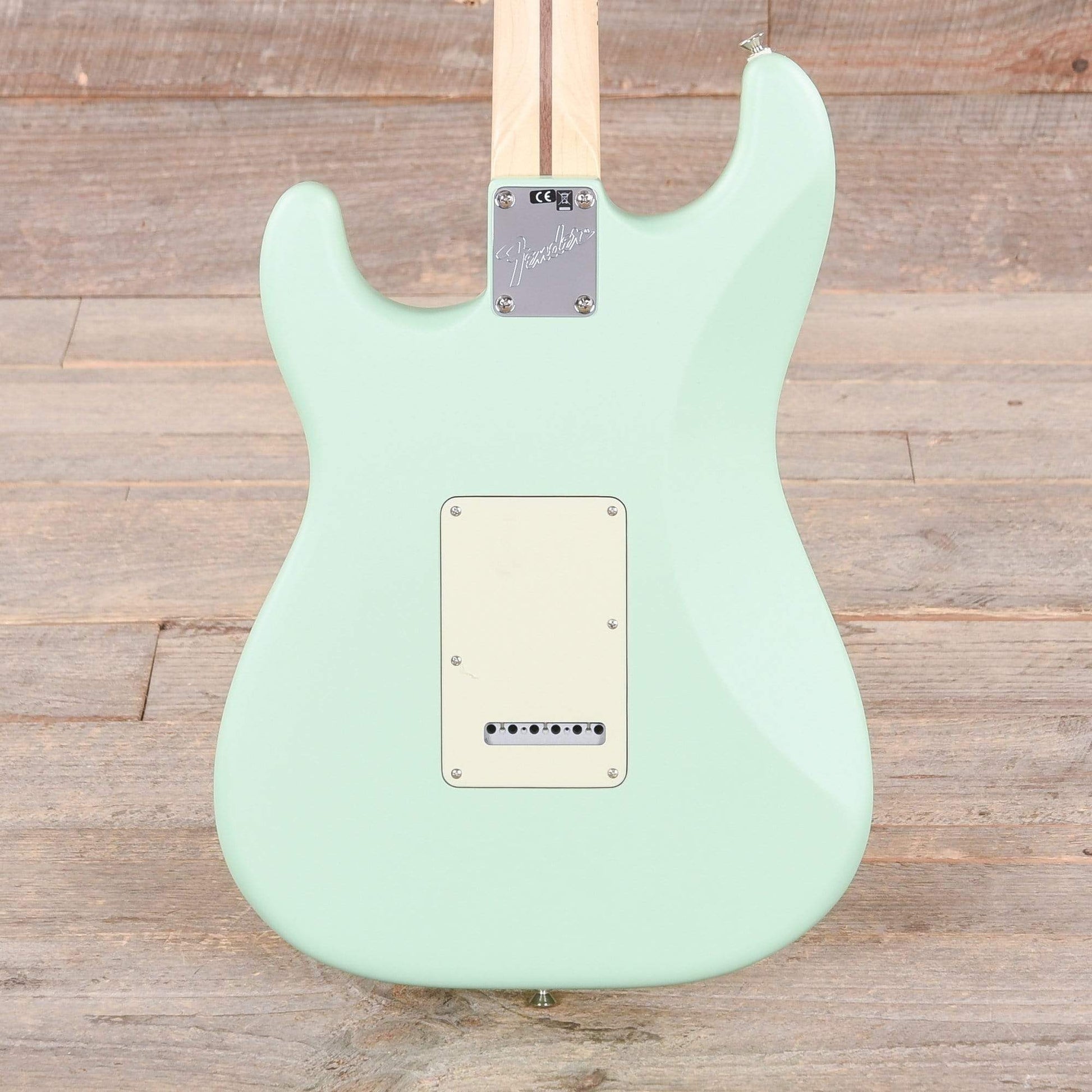 Fender American Performer Stratocaster HSS Satin Surf Green Electric Guitars / Solid Body