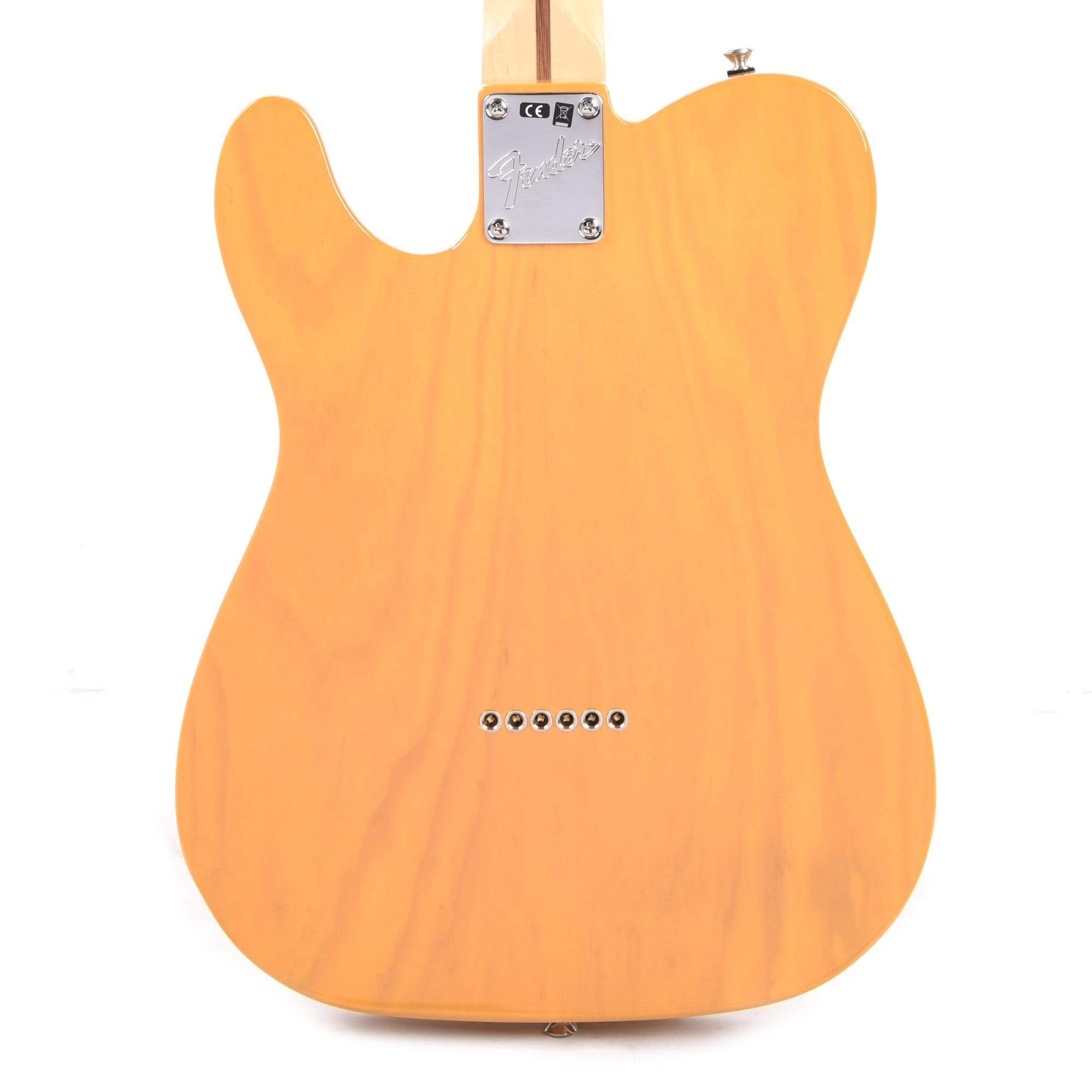 Fender American Performer Telecaster Hum Ash Butterscotch Blonde w/Black Phenolic Pickguard Electric Guitars / Solid Body