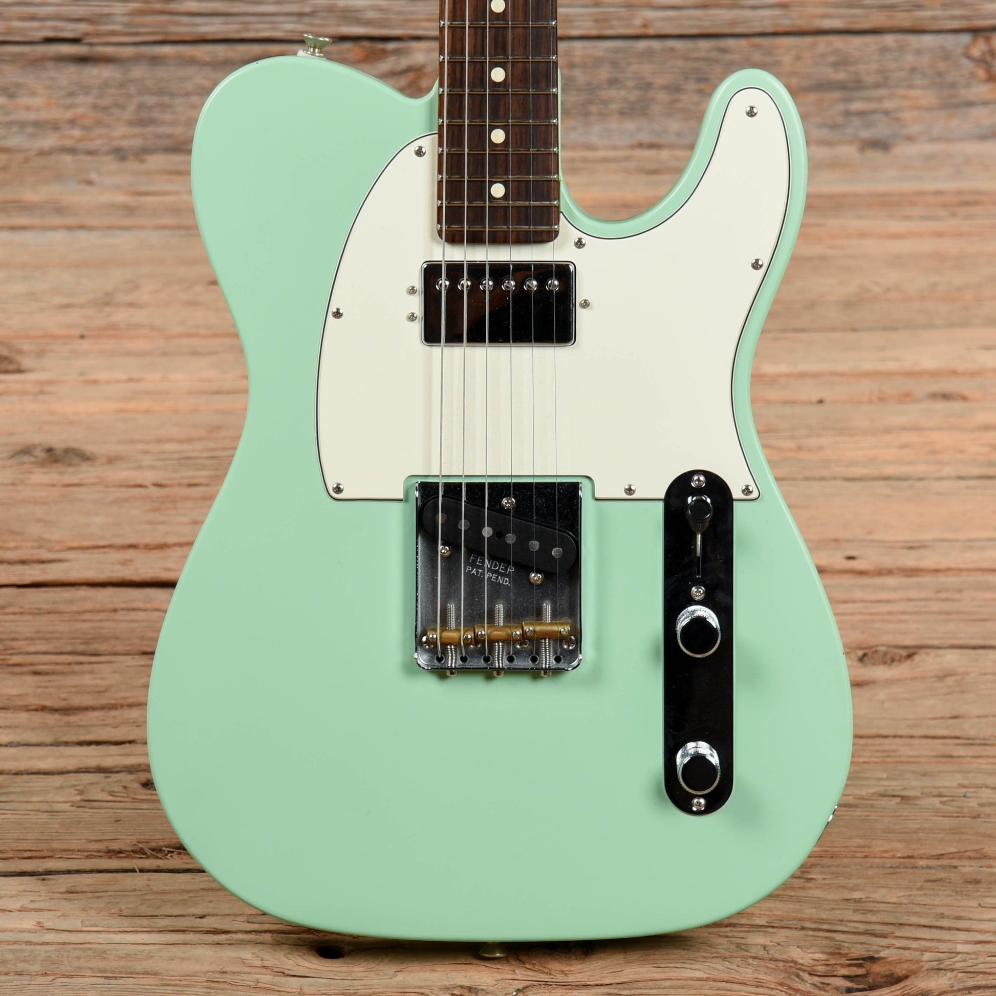 Fender American Performer Telecaster Hum Satin Surf Green 2019 Electric Guitars / Solid Body