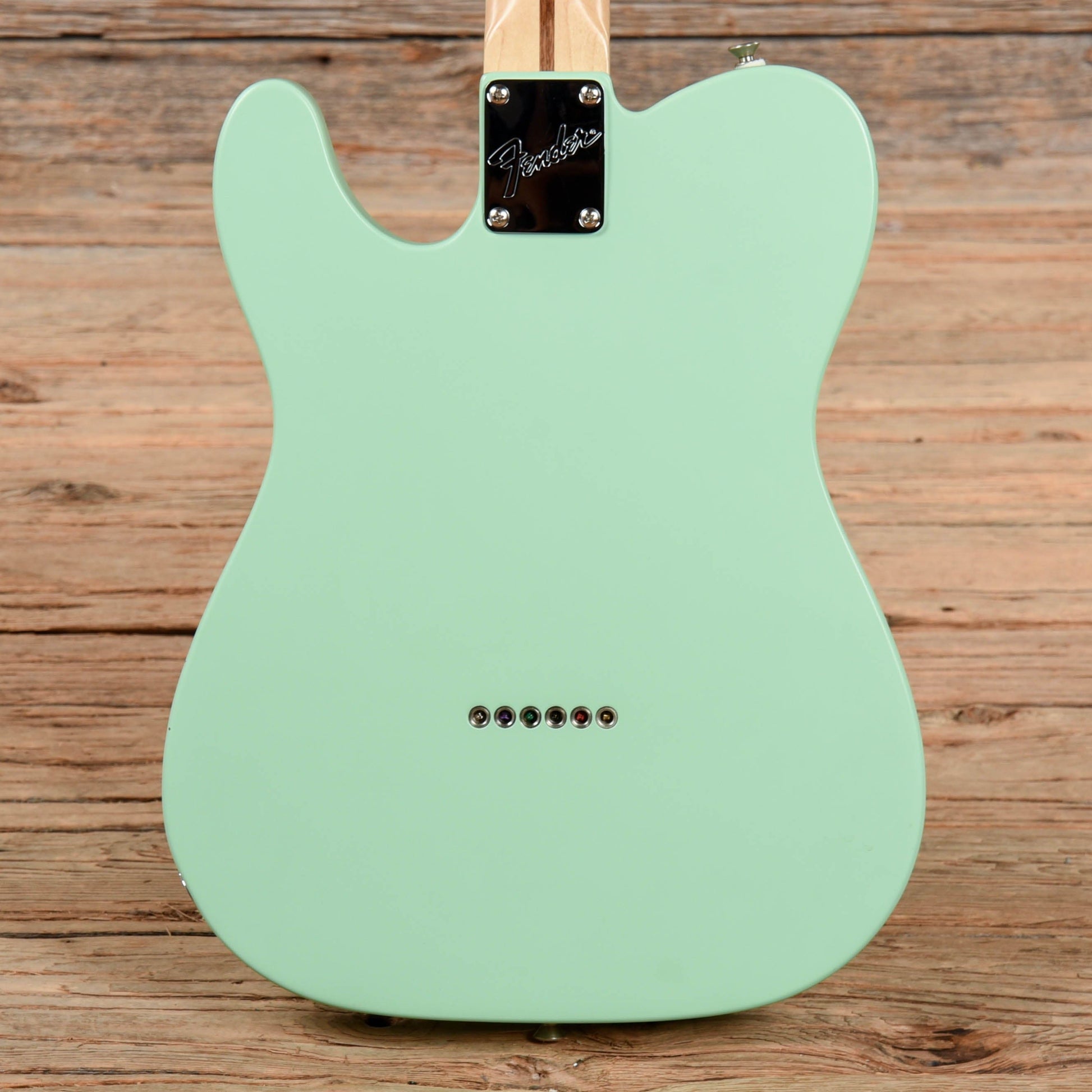 Fender American Performer Telecaster Hum Satin Surf Green 2019 Electric Guitars / Solid Body
