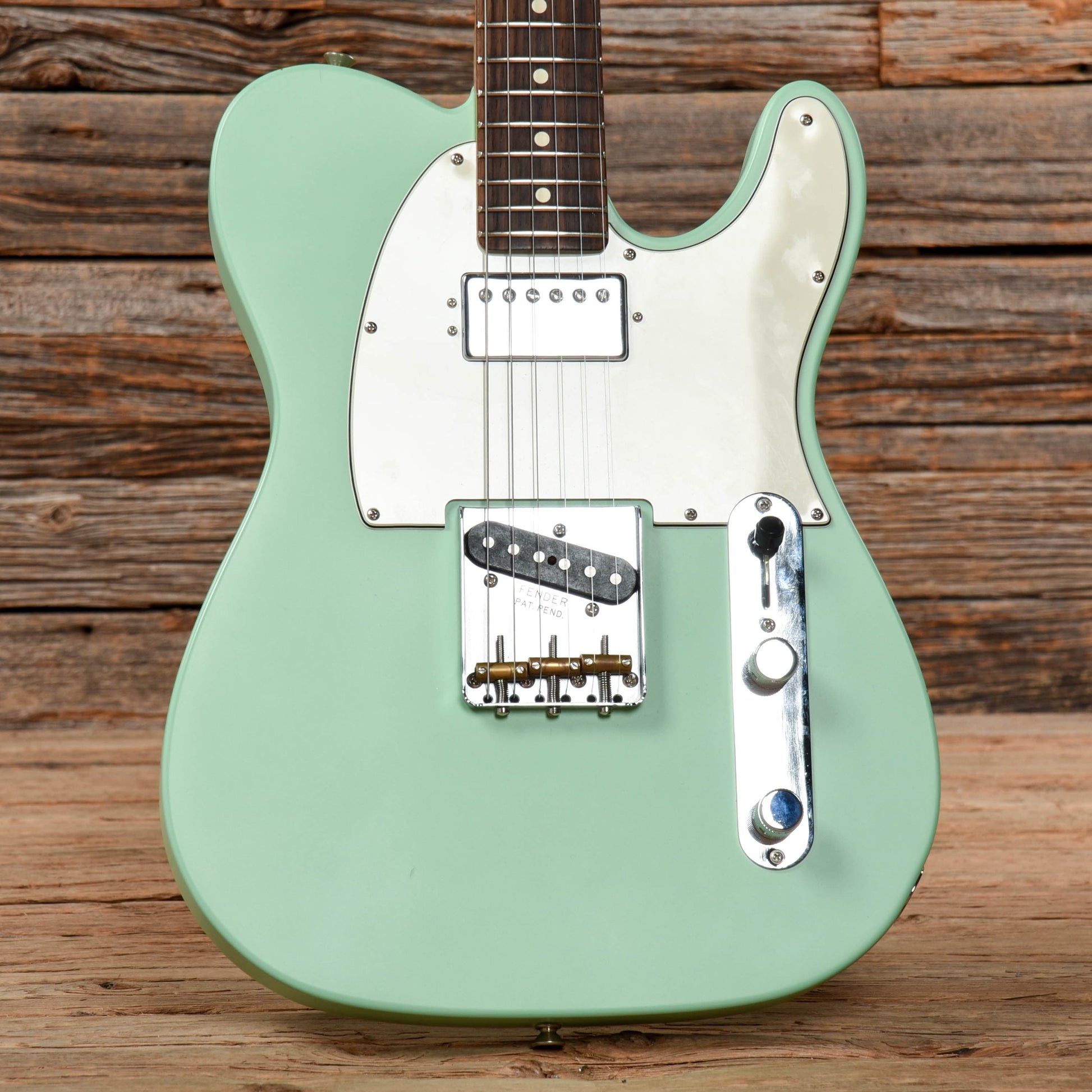 Fender American Performer Telecaster Hum Satin Surf Green 2019 Electric Guitars / Solid Body