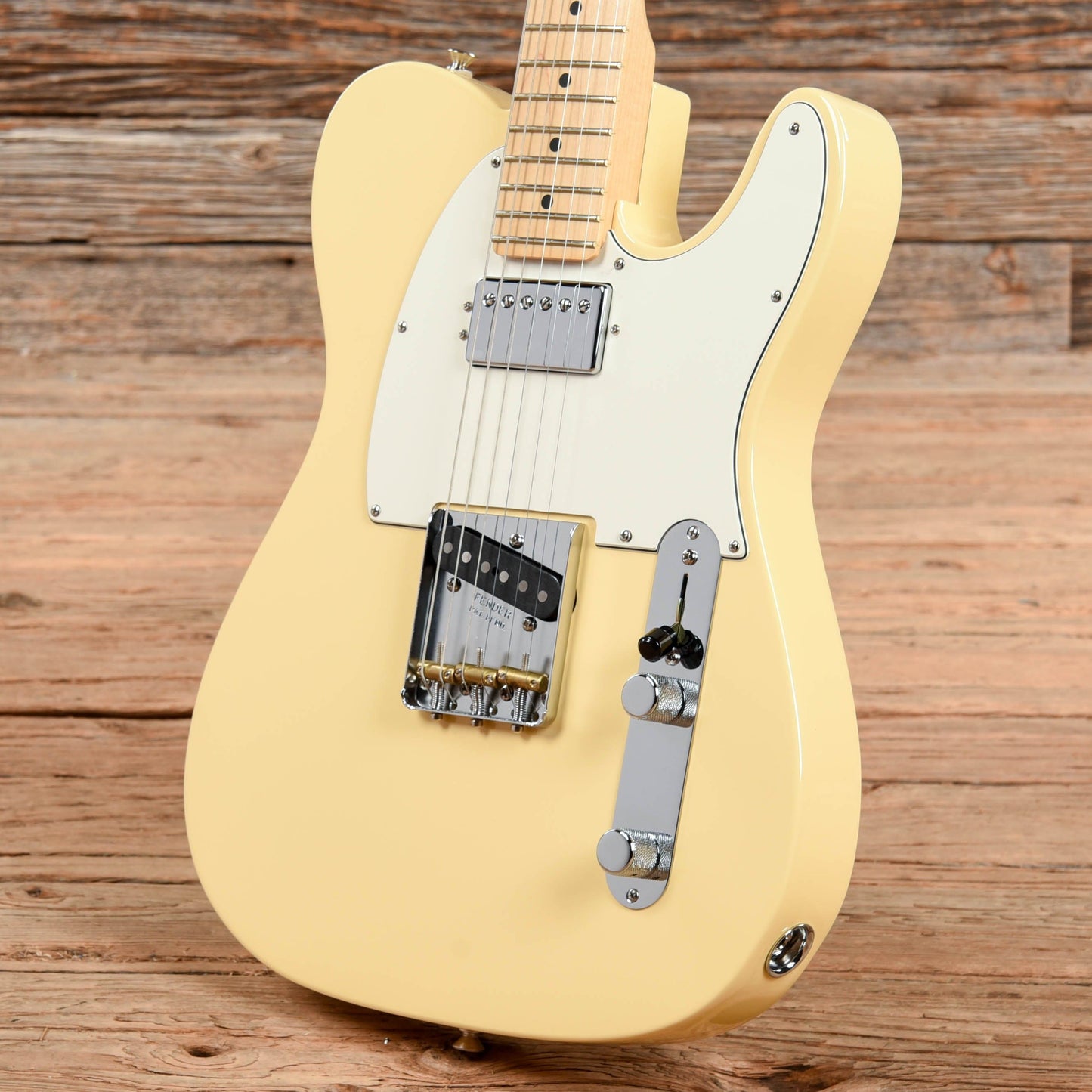 Fender American Performer Telecaster Hum Vintage White 2021 Electric Guitars / Solid Body