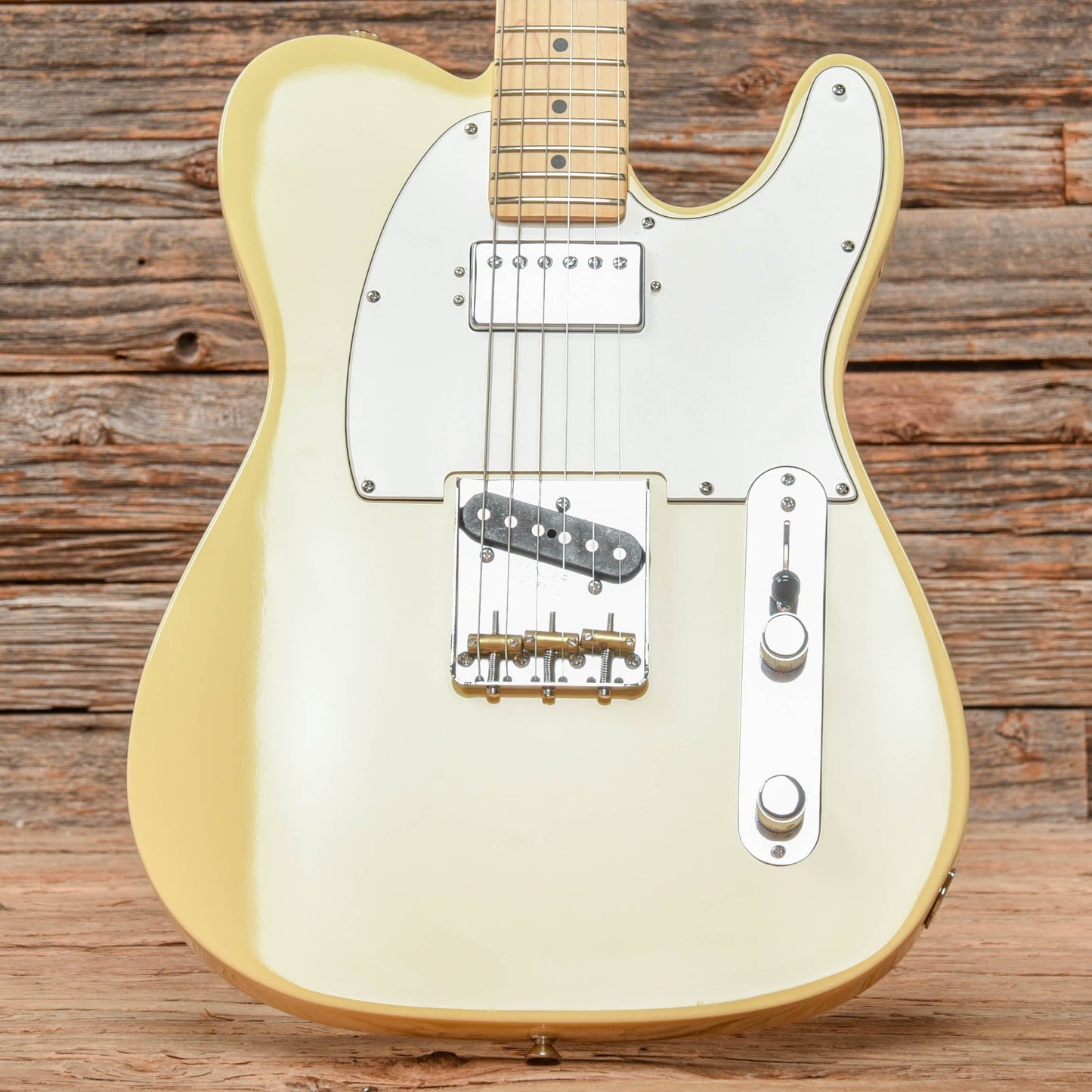 Fender American Performer Telecaster Hum Vintage White 2021 Electric Guitars / Solid Body