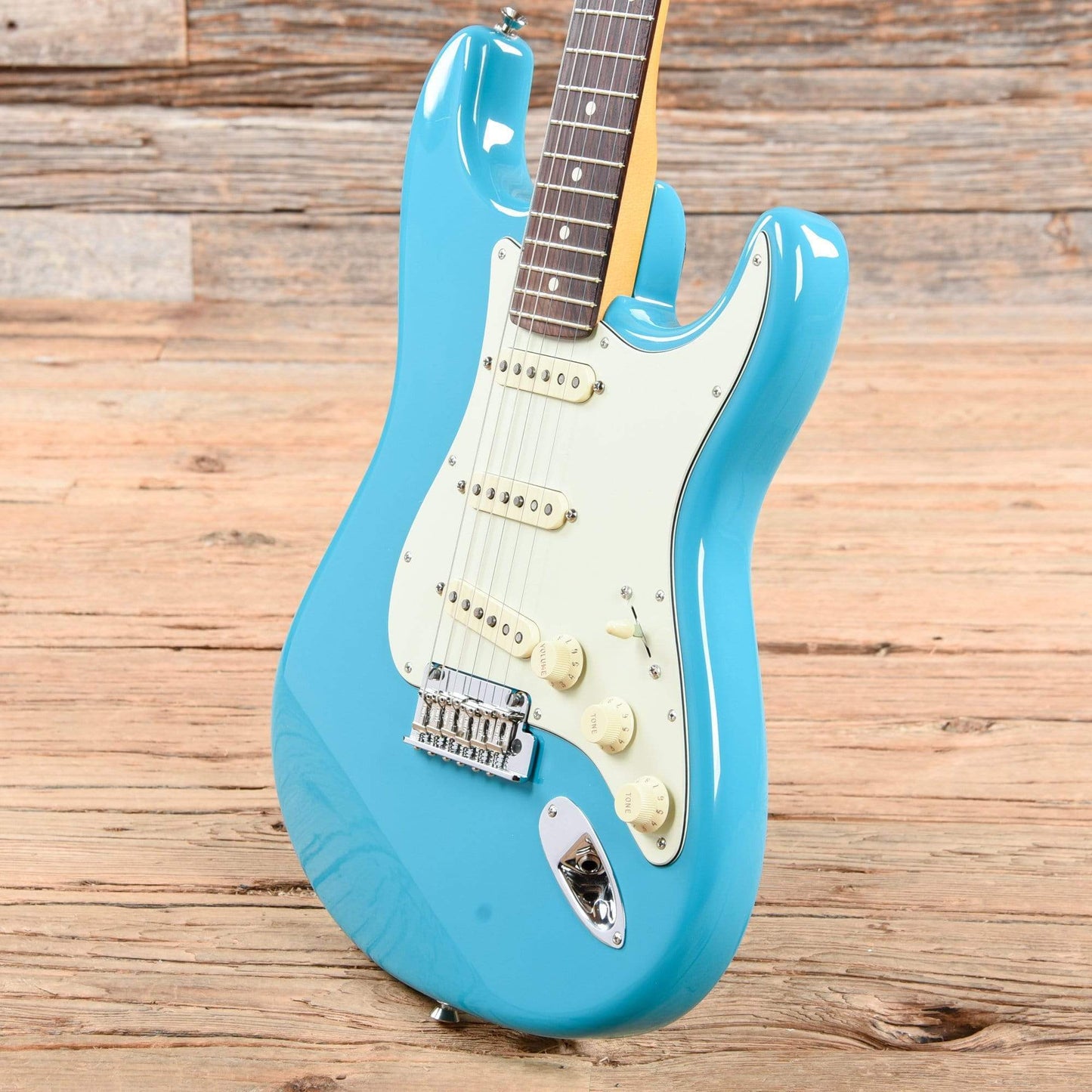 Fender American Pro II Stratocaster Miami Blue 2020 Electric Guitars / Solid Body