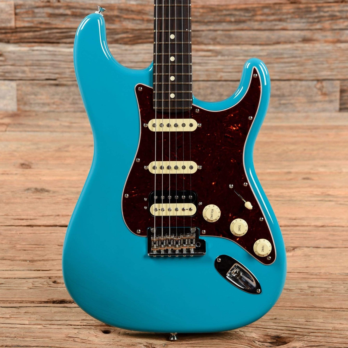 Fender American Pro II Stratocaster Miami Blue 2020 Electric Guitars / Solid Body
