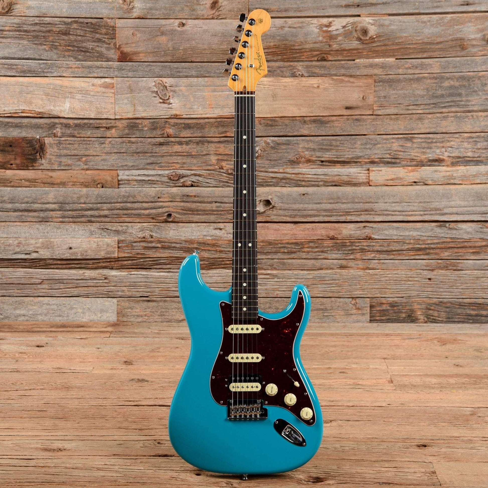 Fender American Pro II Stratocaster Miami Blue 2020 Electric Guitars / Solid Body