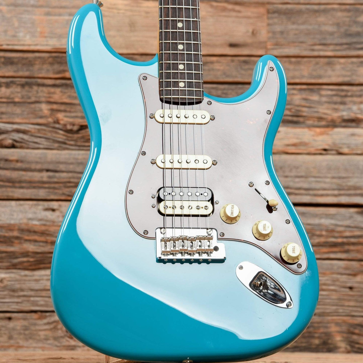 Fender American Pro II Stratocaster Miami Blue 2020 Electric Guitars / Solid Body