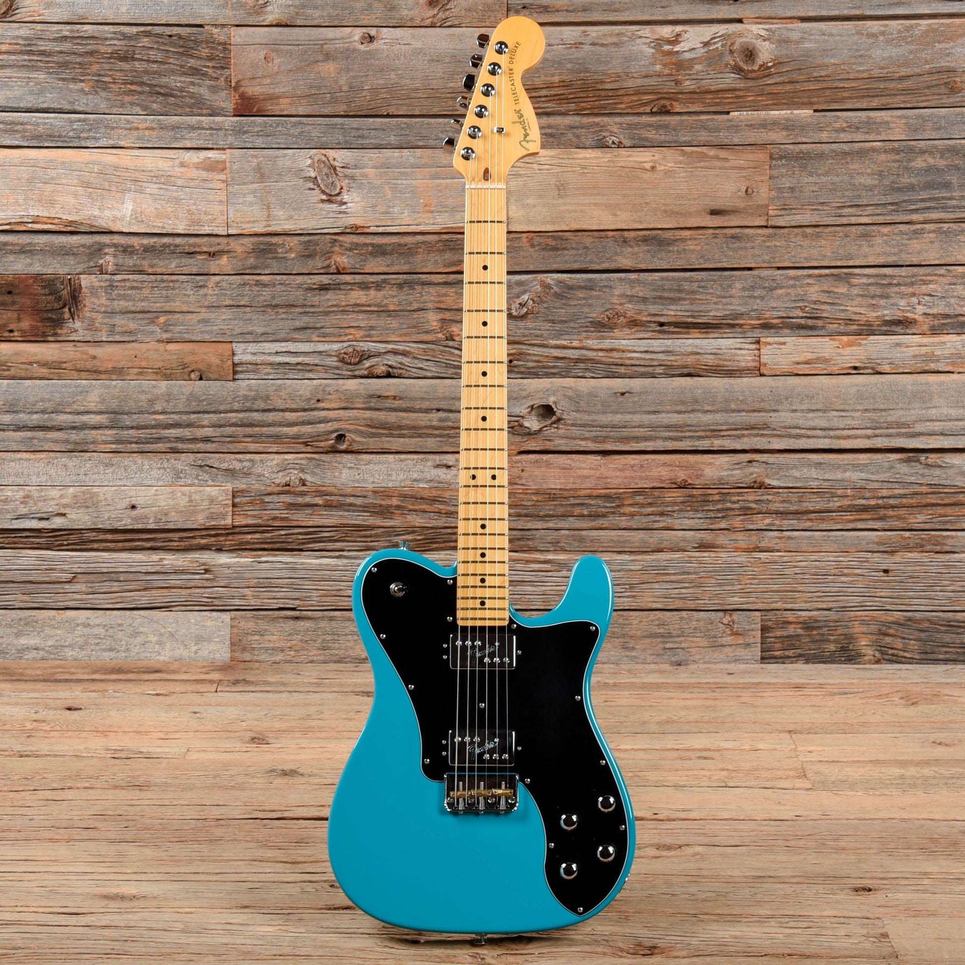Fender American Pro II Telecaster Deluxe Miami Blue 2020 Electric Guitars / Solid Body