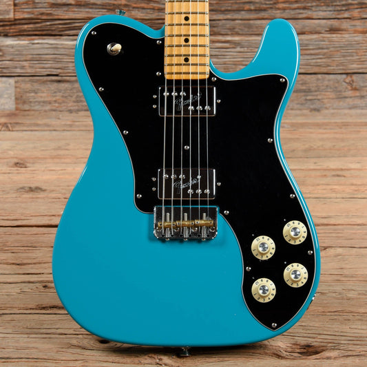 Fender American Pro II Telecaster Deluxe Miami Blue 2020 Electric Guitars / Solid Body