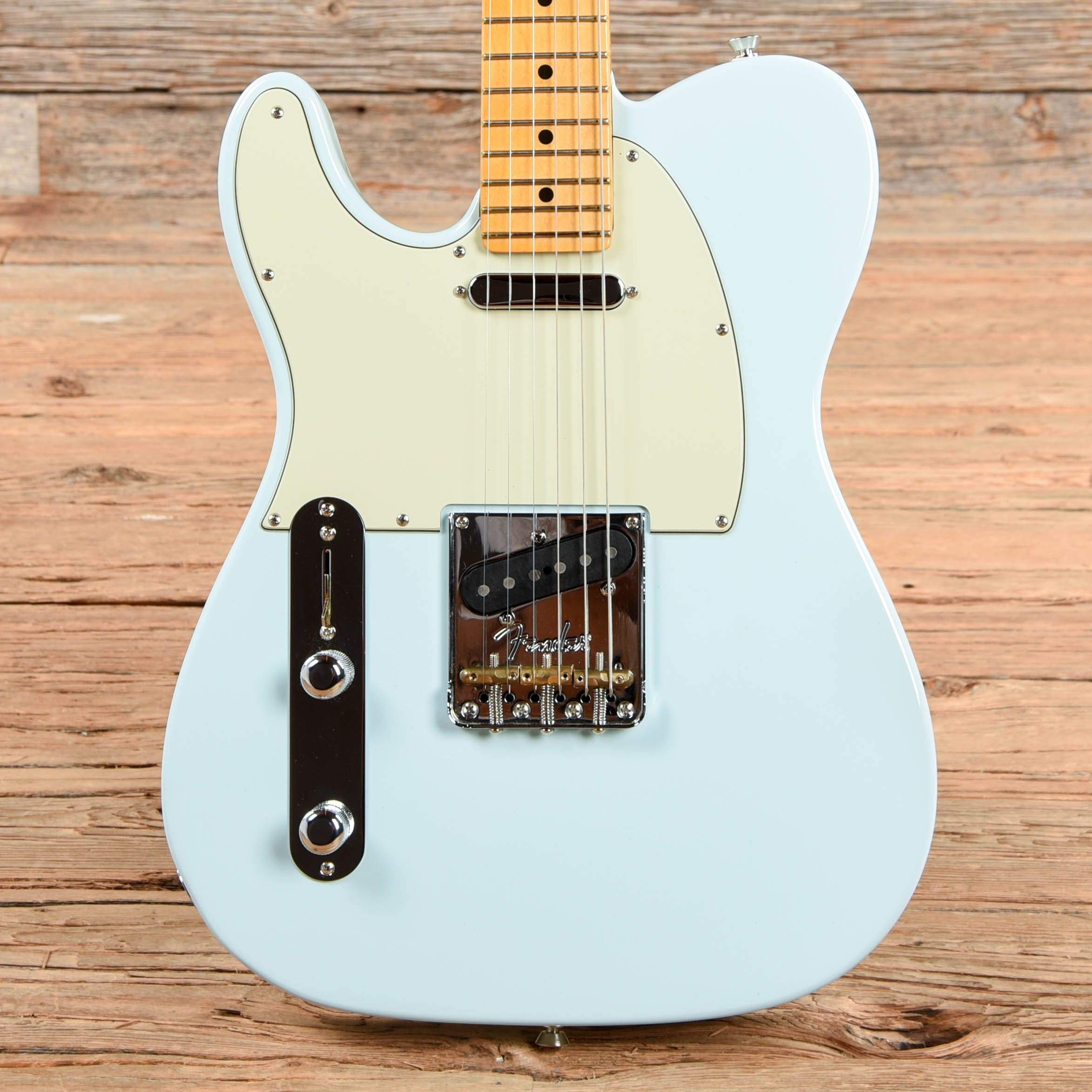Fender American Pro II Telecaster Sonic Blue Refin 2021 LEFTY