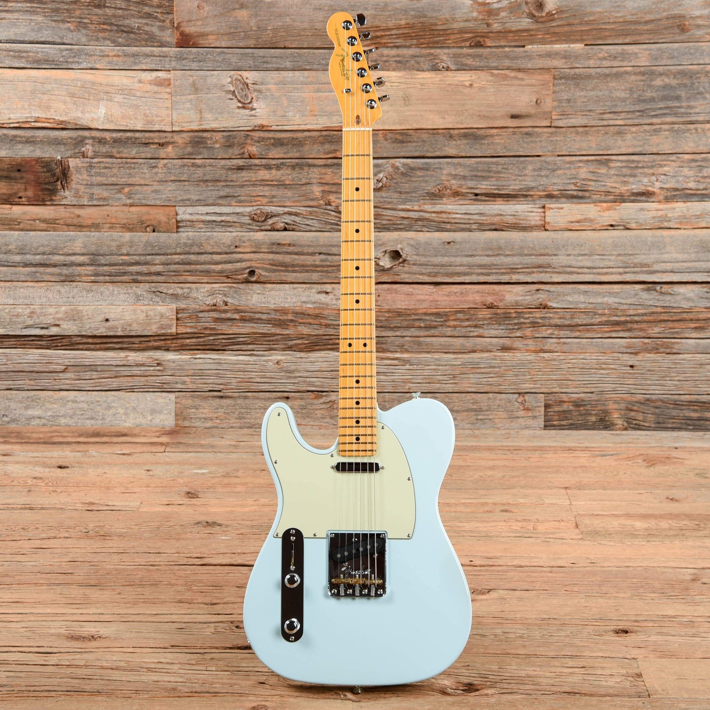 Fender American Pro II Telecaster Sonic Blue Refin 2021 LEFTY Electric Guitars / Solid Body