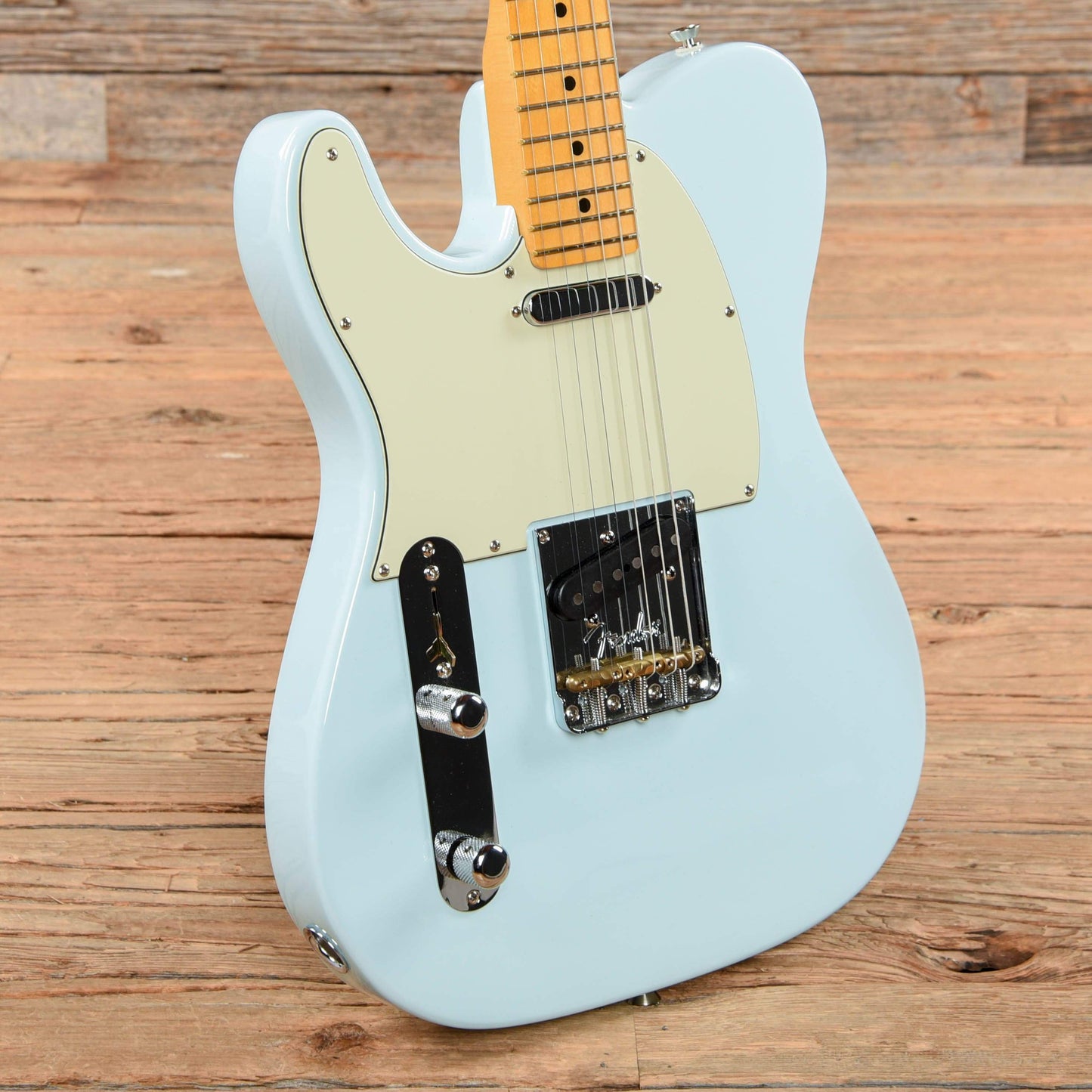 Fender American Pro II Telecaster Sonic Blue Refin 2021 LEFTY Electric Guitars / Solid Body