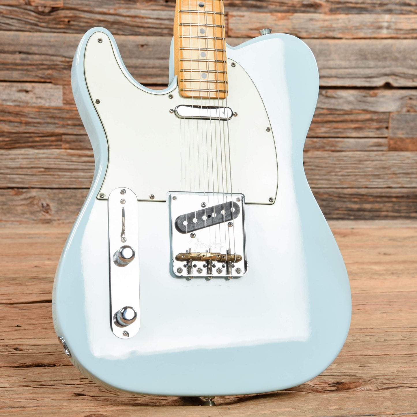 Fender American Pro II Telecaster Sonic Blue Refin 2021 LEFTY Electric Guitars / Solid Body