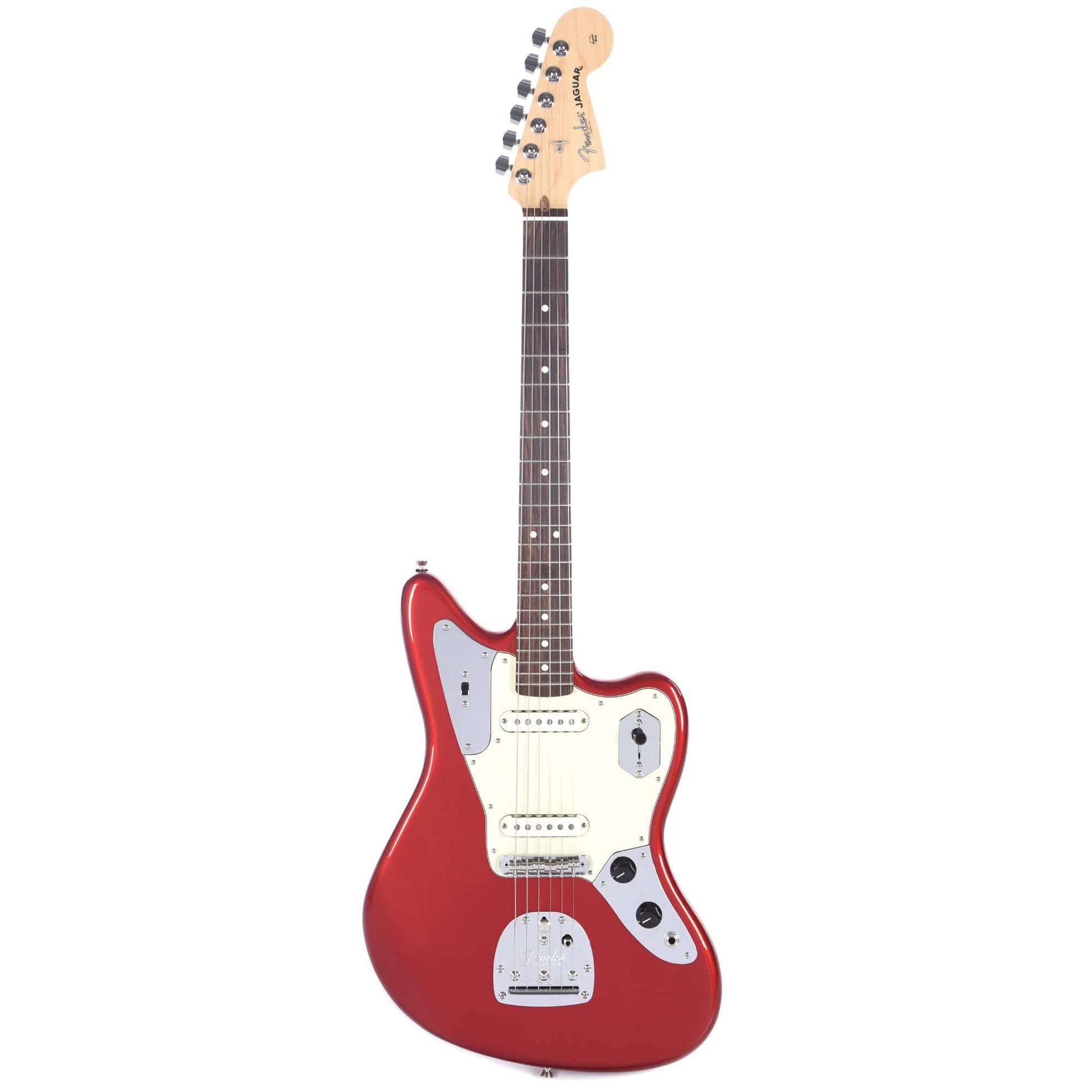 Fender American Pro Jaguar Candy Apple Red w/Mint Pickguard Electric Guitars / Solid Body