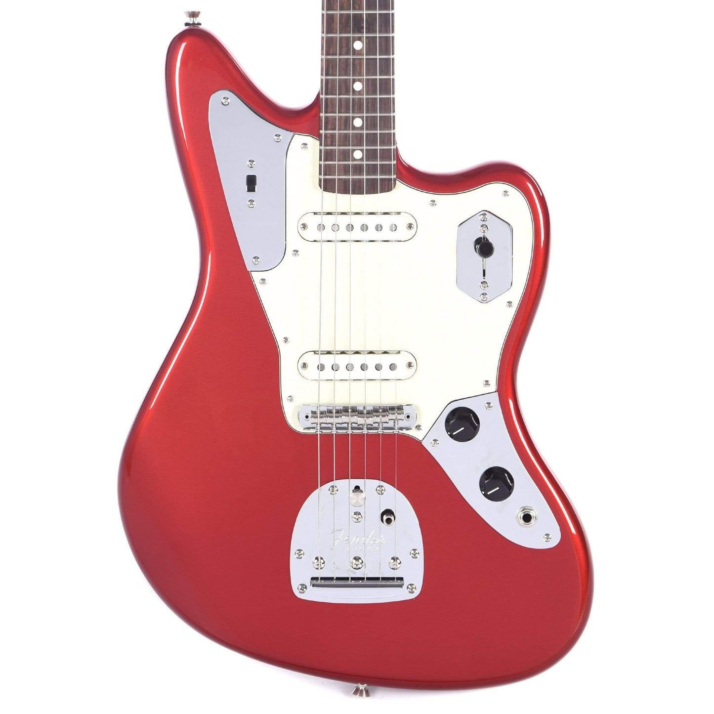 Fender American Pro Jaguar Candy Apple Red w/Mint Pickguard Electric Guitars / Solid Body