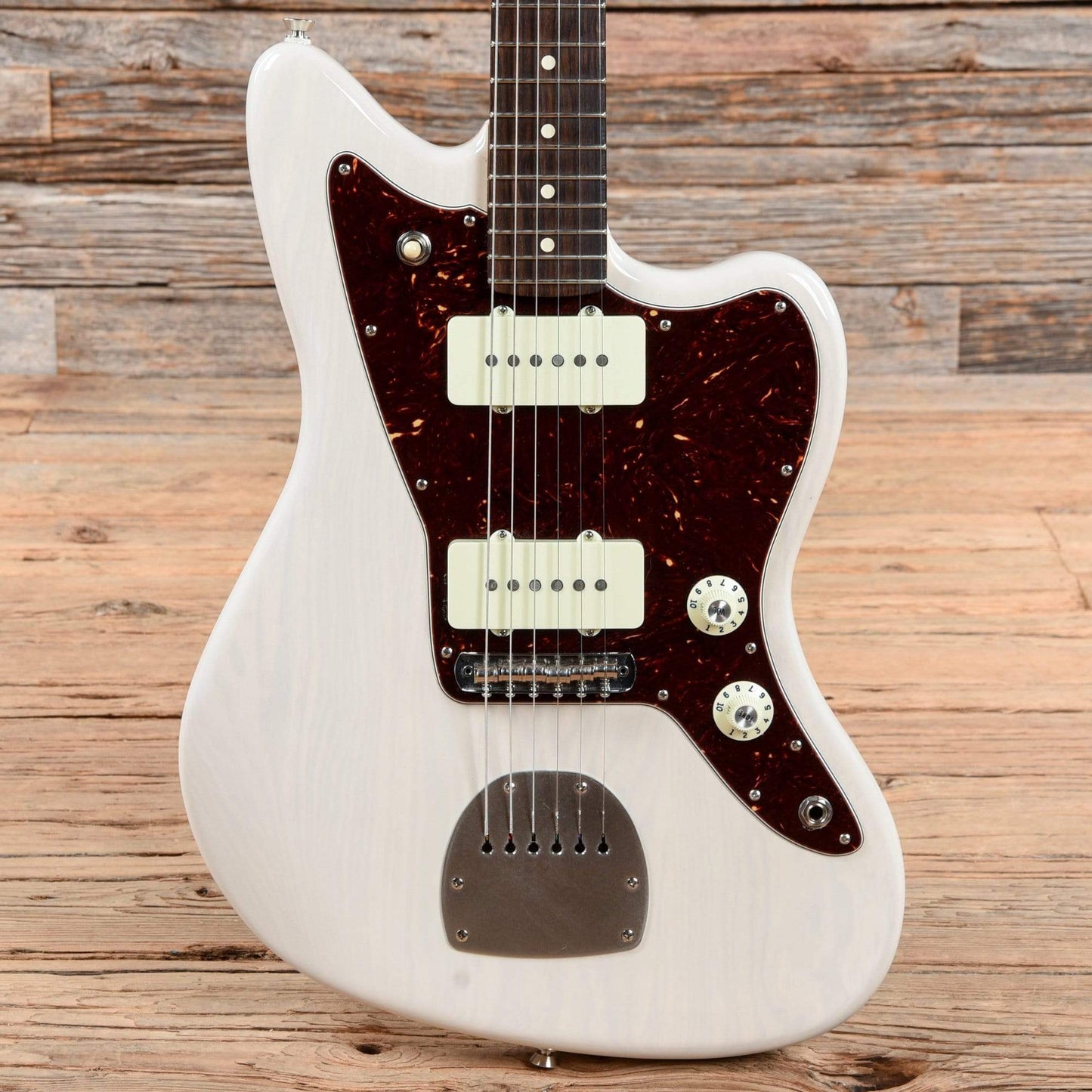 Fender American Pro Jazzmaster Ash White Blonde 2017 Electric Guitars / Solid Body