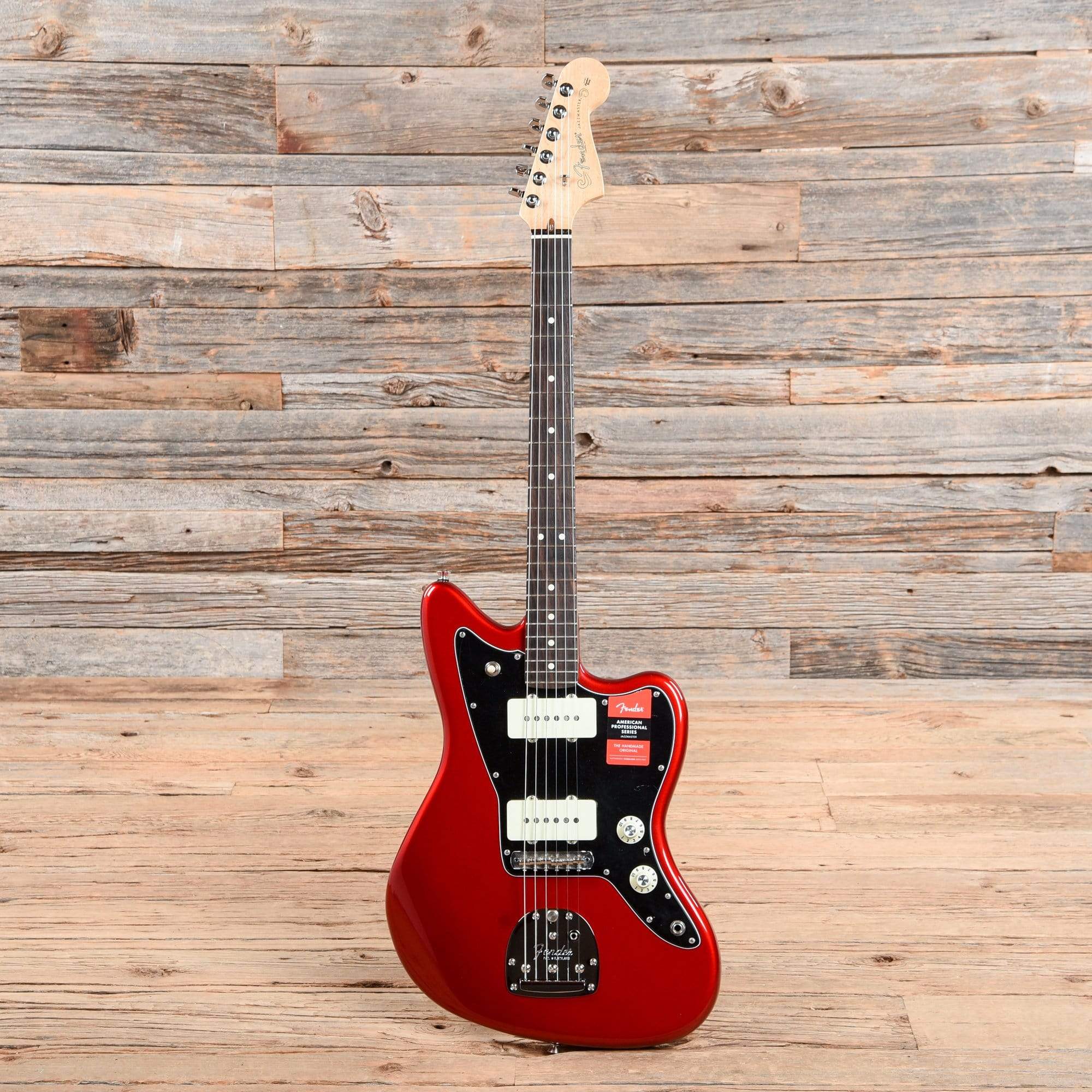 Fender American Pro Jazzmaster Candy Apple Red Electric Guitars / Solid Body