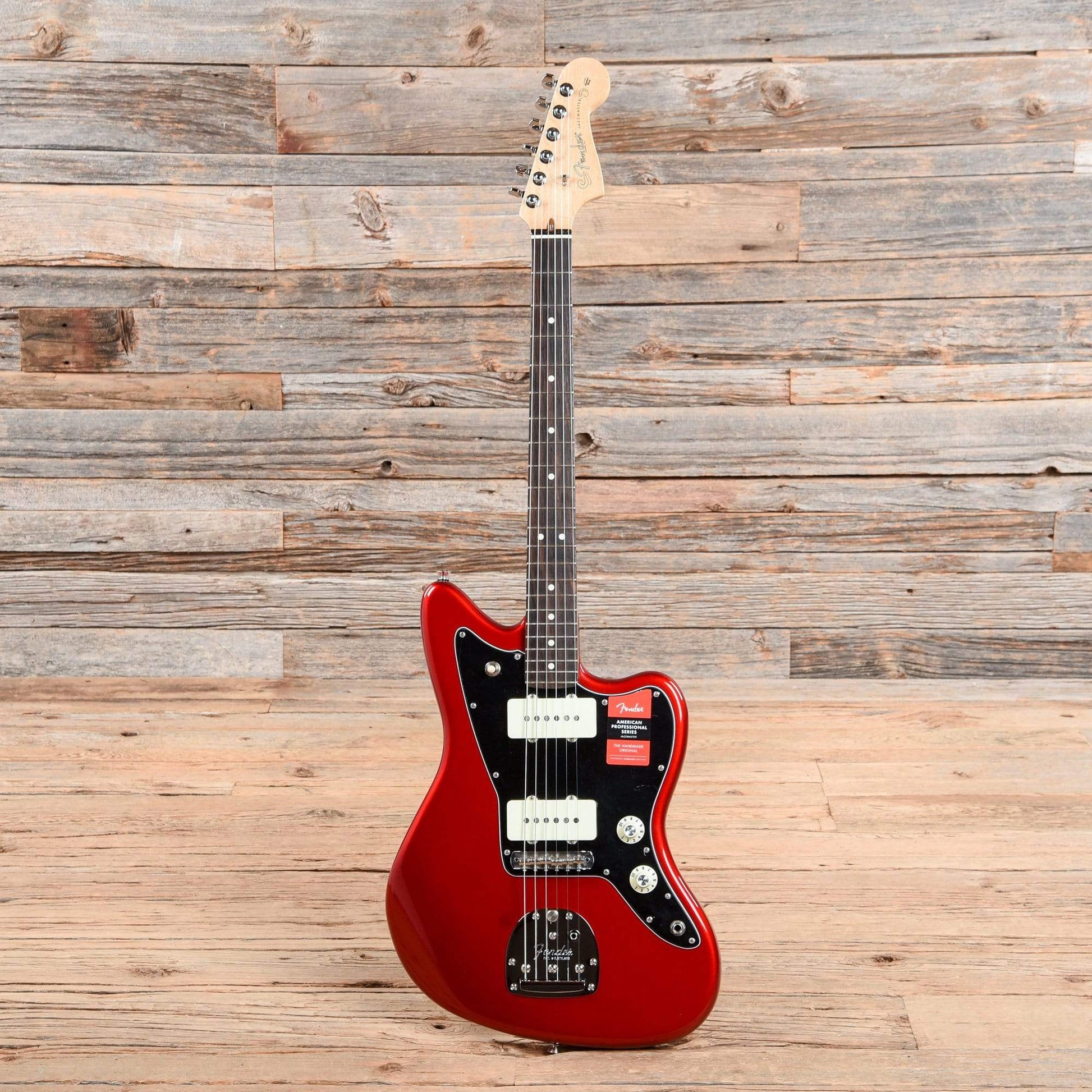Fender American Pro Jazzmaster Candy Apple Red Electric Guitars / Solid Body