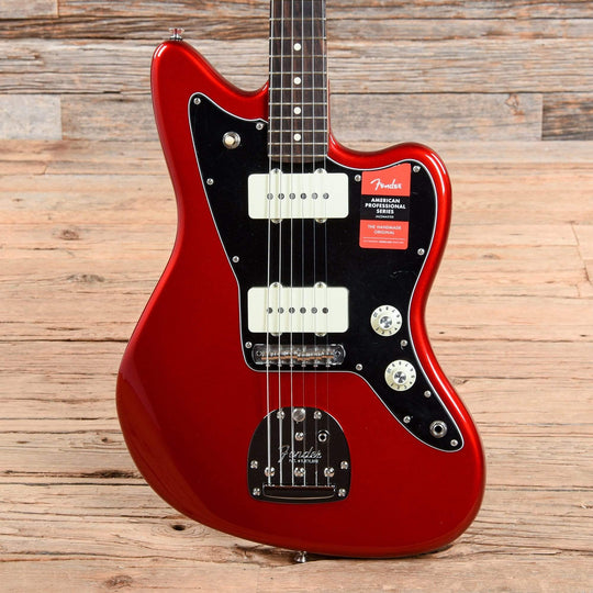 Fender American Pro Jazzmaster Candy Apple Red Electric Guitars / Solid Body