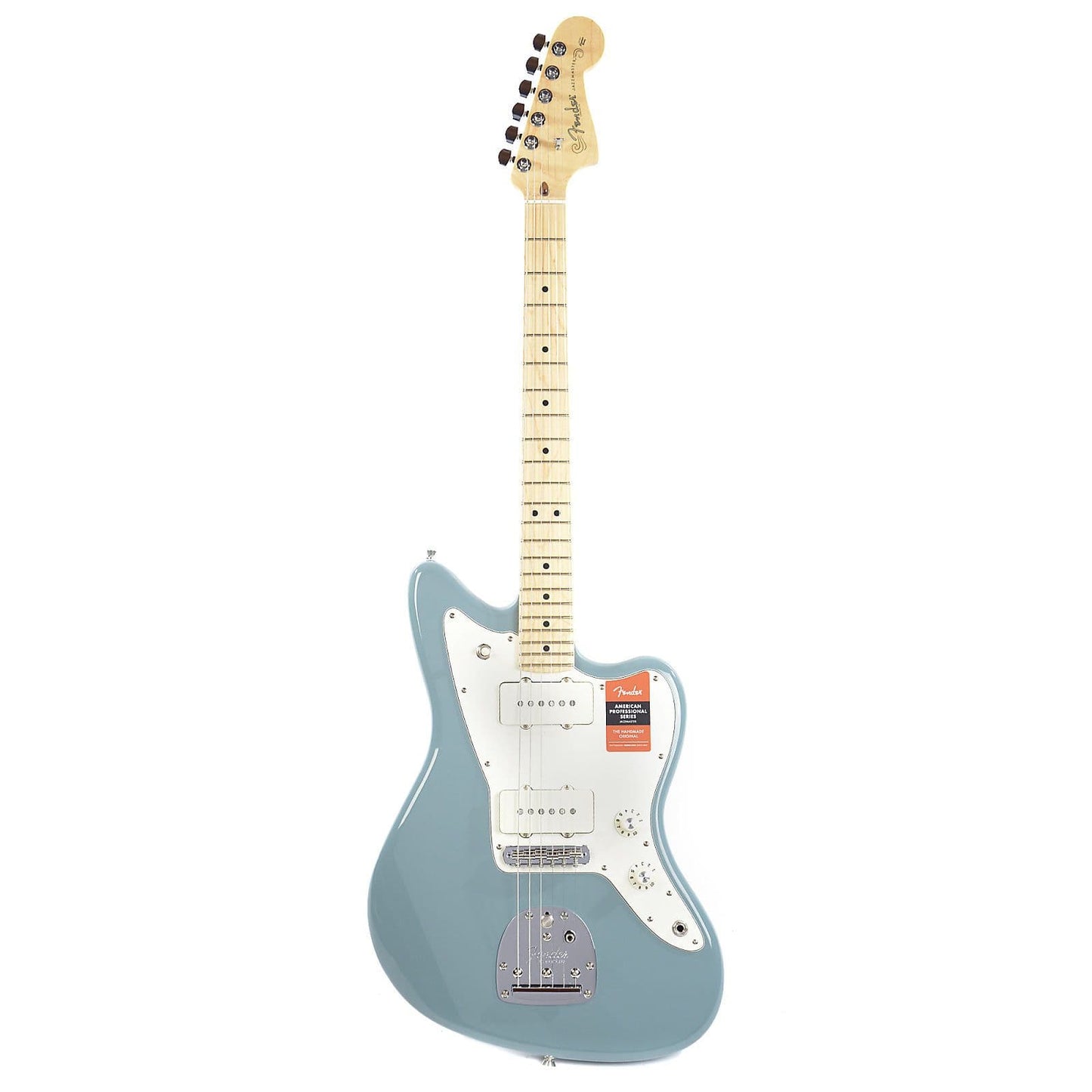 Fender American Pro Jazzmaster MN Sonic Gray Electric Guitars / Solid Body