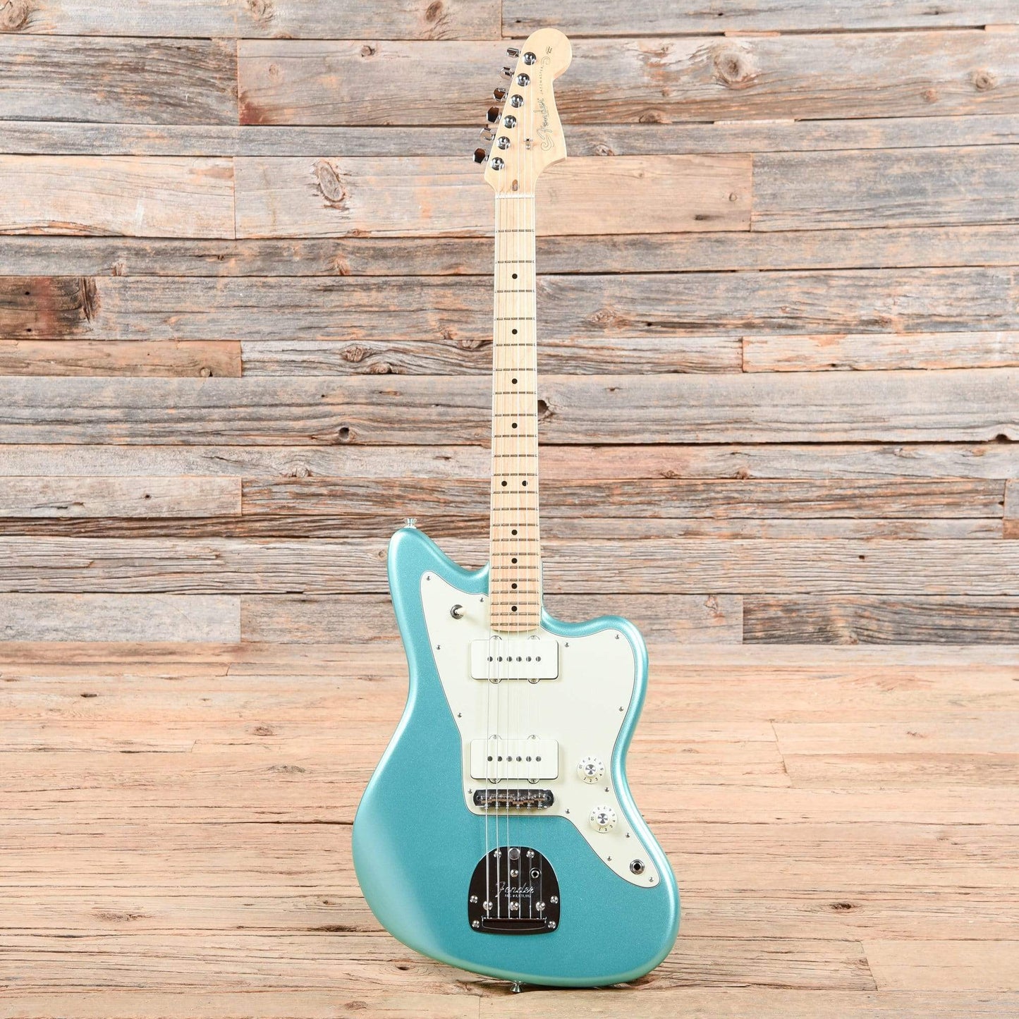 Fender American Pro Jazzmaster Mystic Seafoam 2017 Electric Guitars / Solid Body