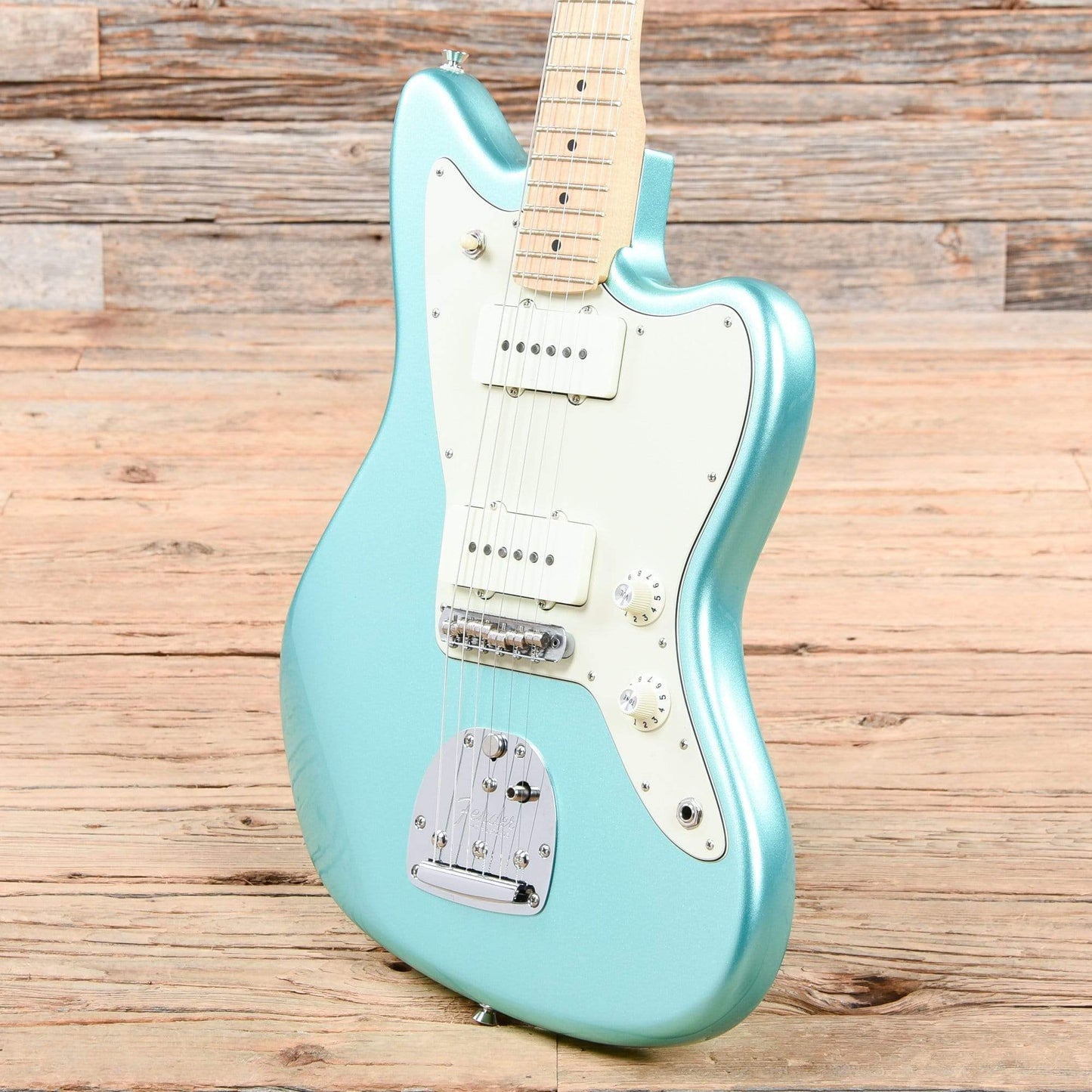 Fender American Pro Jazzmaster Mystic Seafoam 2017 Electric Guitars / Solid Body