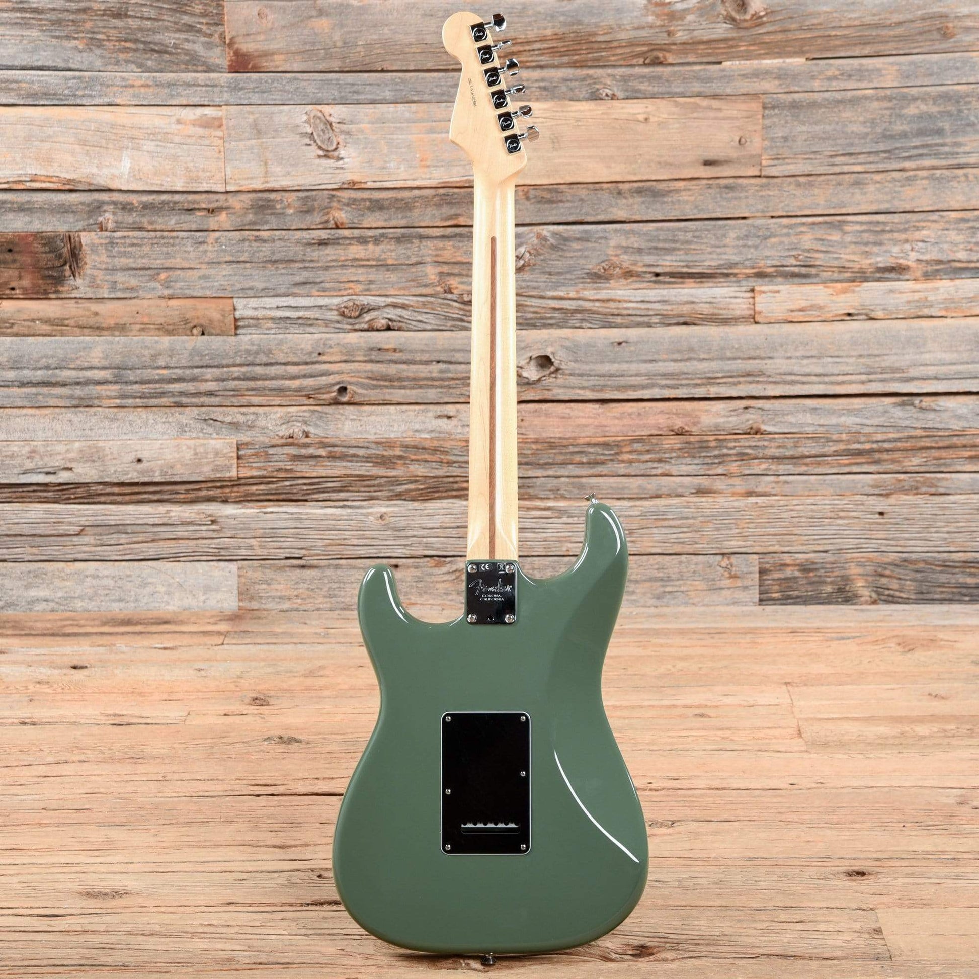 Fender American Pro Stratocaster Antique Olive 2016 Electric Guitars / Solid Body