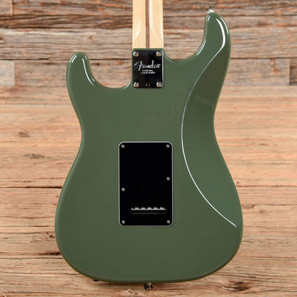 Fender American Pro Stratocaster Antique Olive 2017 Electric Guitars / Solid Body