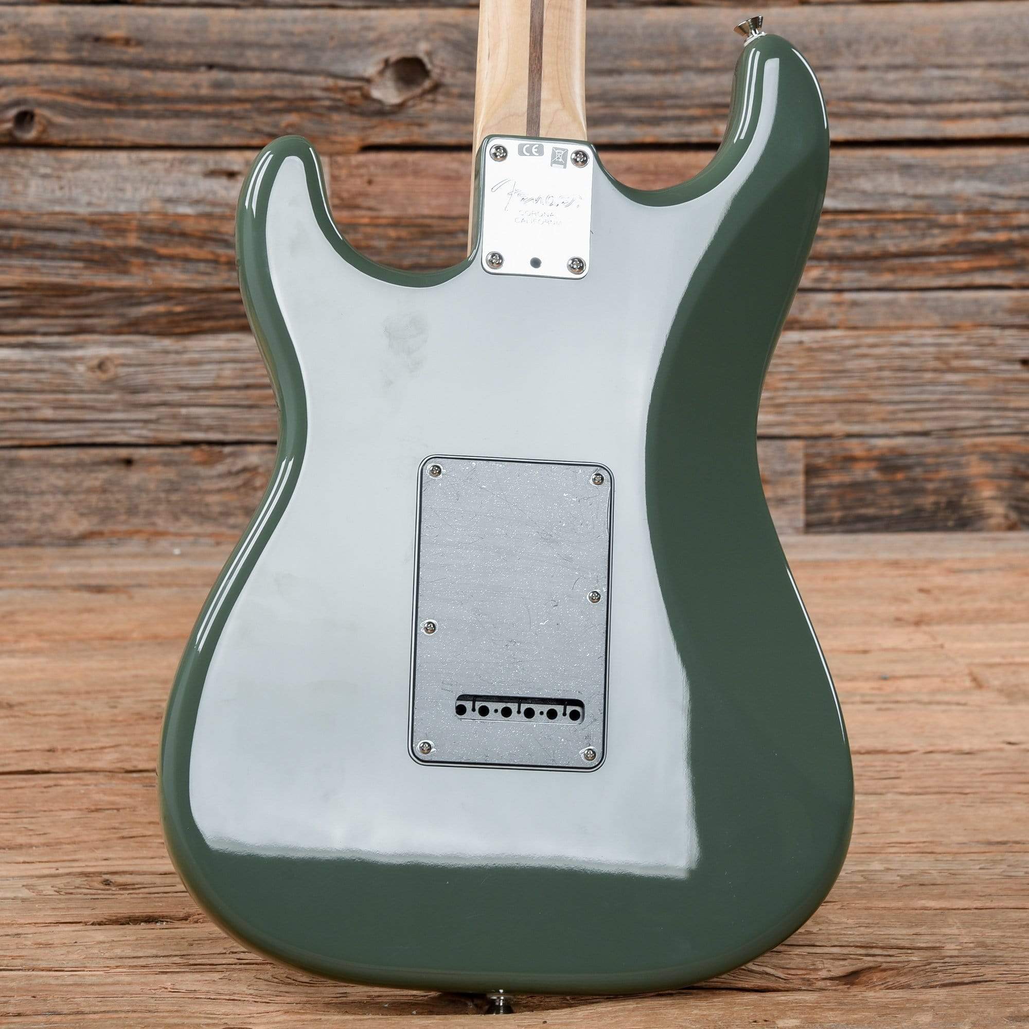 Fender American Pro Stratocaster Antique Olive USED Electric Guitars / Solid Body