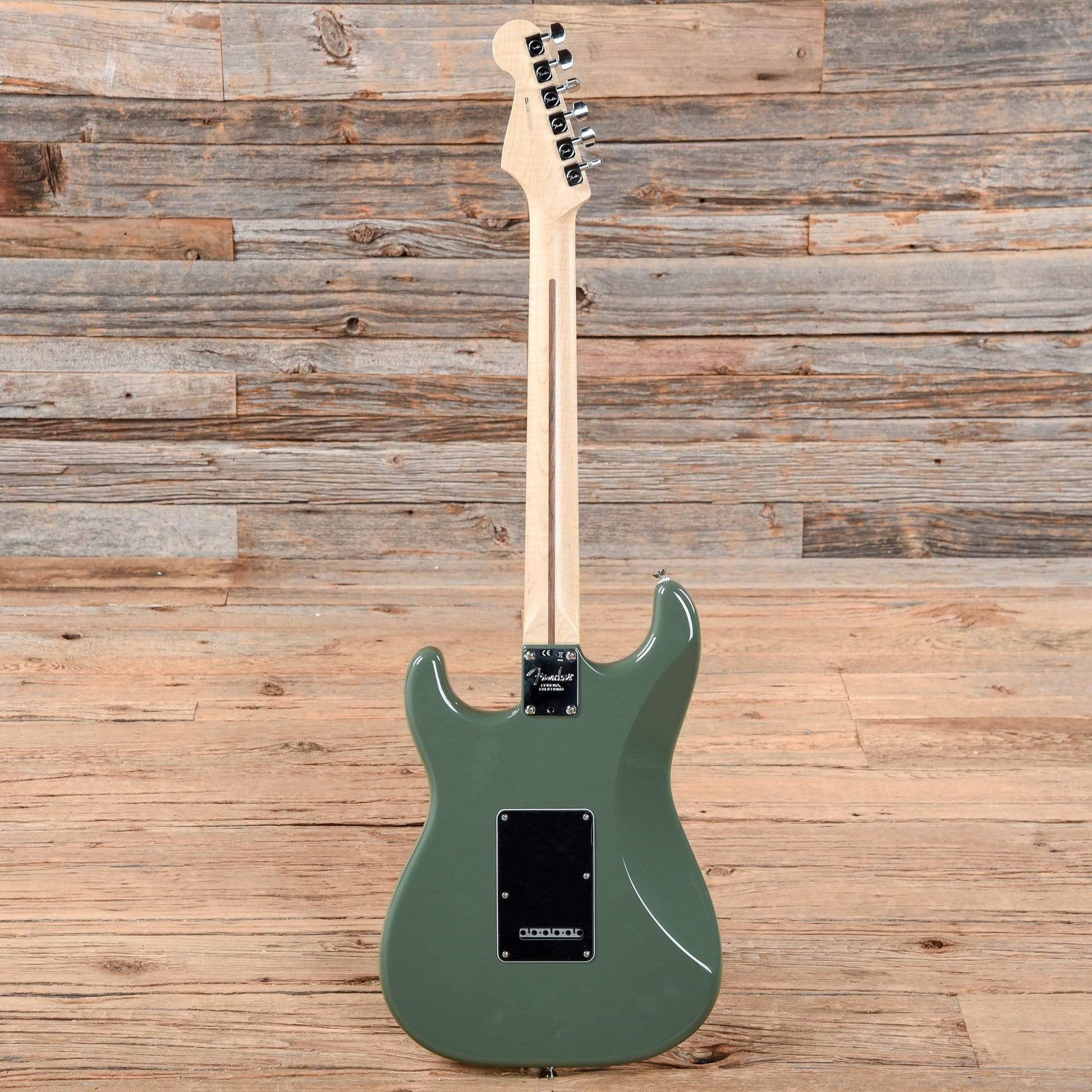 Fender American Pro Stratocaster Antique Olive USED Electric Guitars / Solid Body