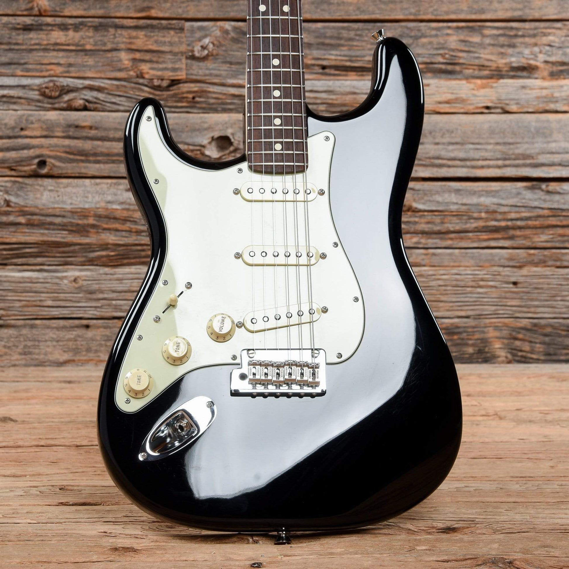 Fender American Pro Stratocaster Black 2018 LEFTY Electric Guitars / Solid Body