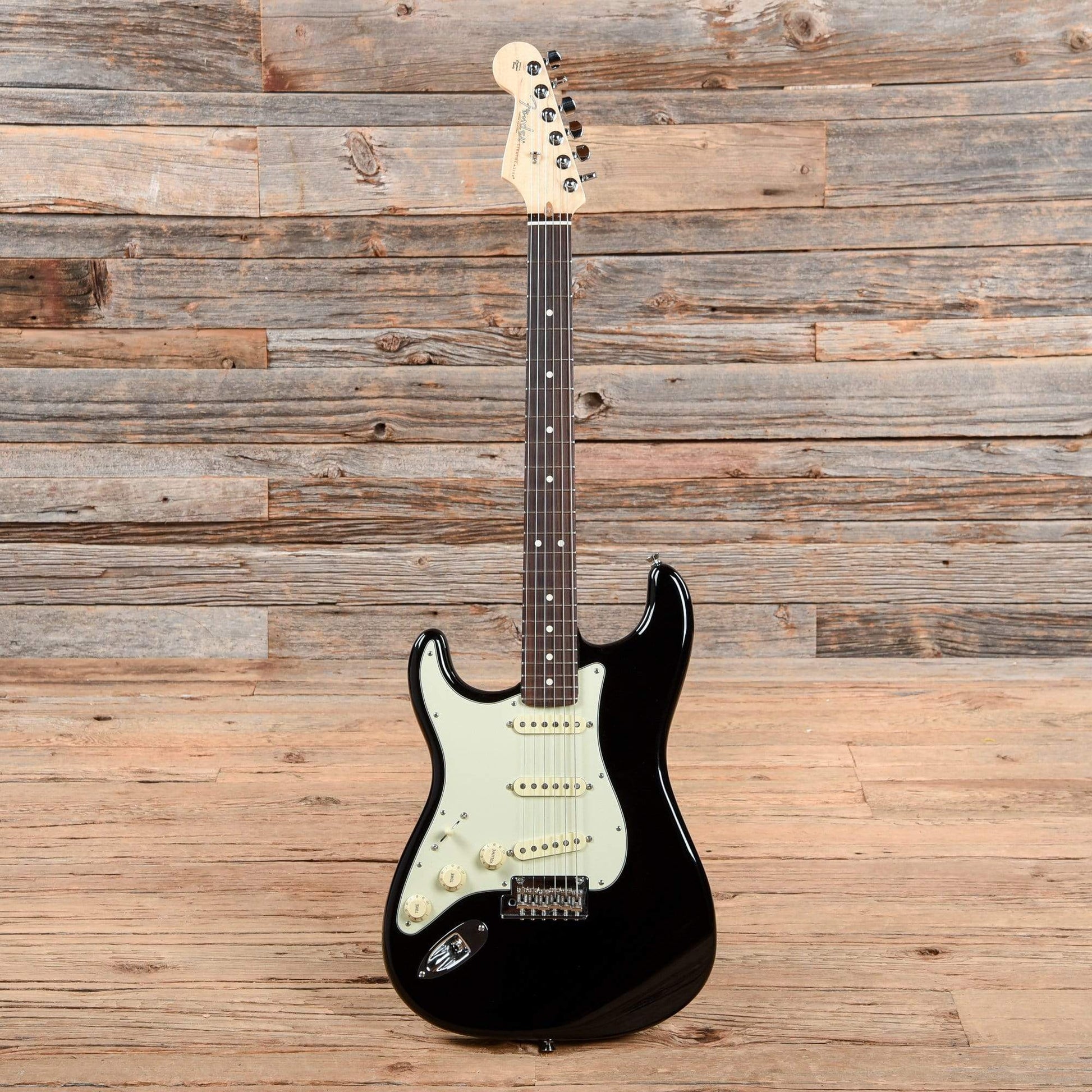 Fender American Pro Stratocaster Black 2018 LEFTY Electric Guitars / Solid Body