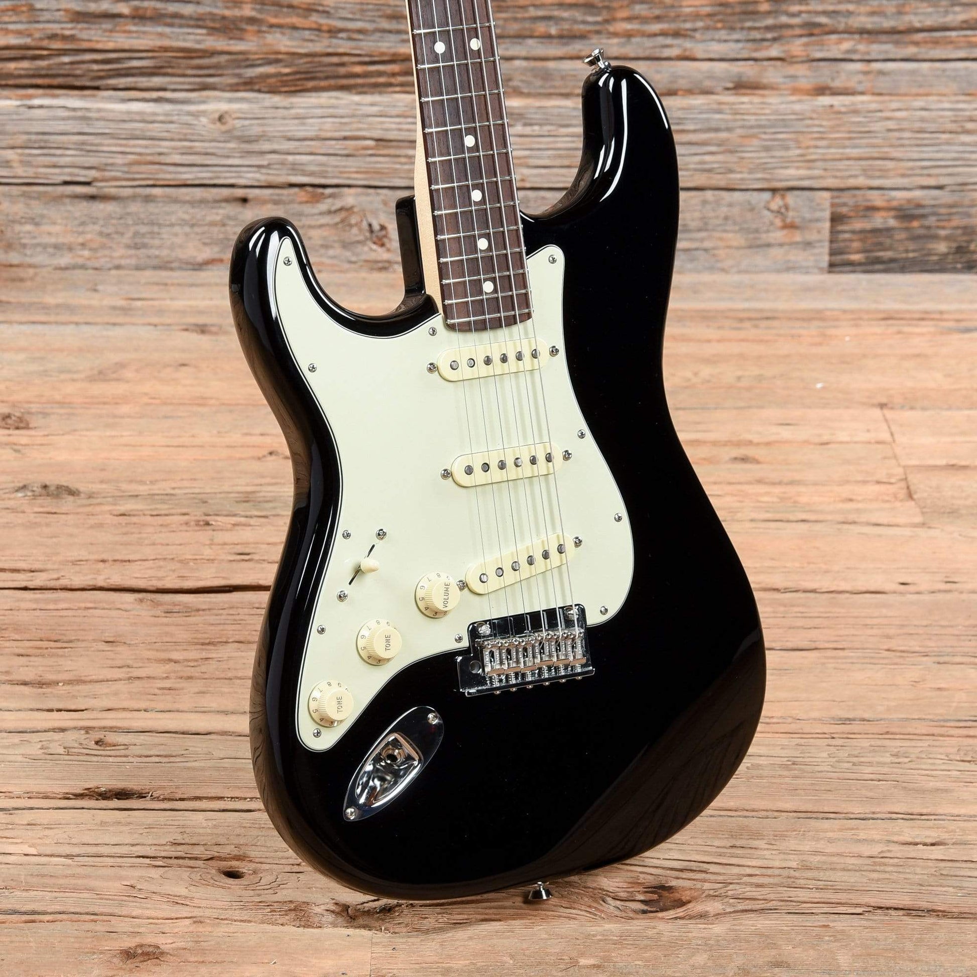 Fender American Pro Stratocaster Black 2018 LEFTY Electric Guitars / Solid Body