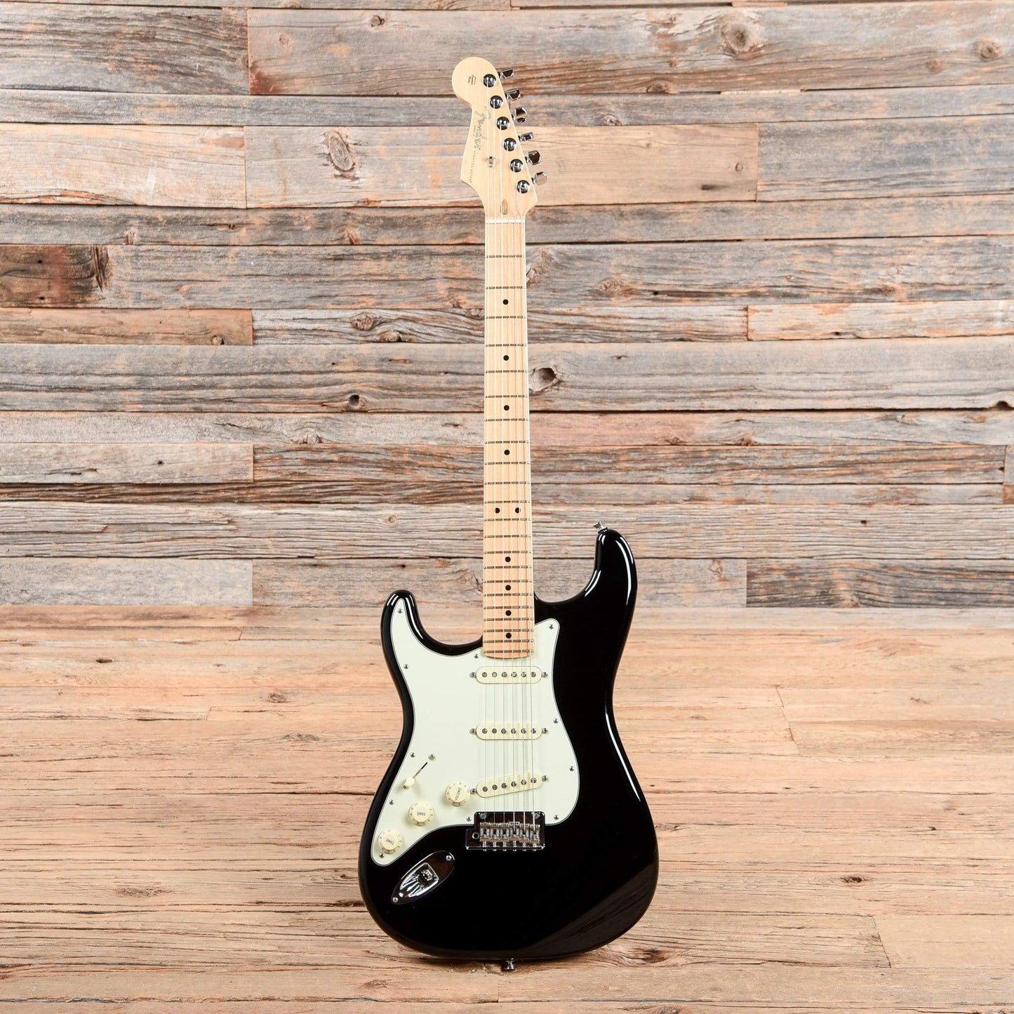 Fender American Pro Stratocaster Black 2018 LEFTY Electric Guitars / Solid Body