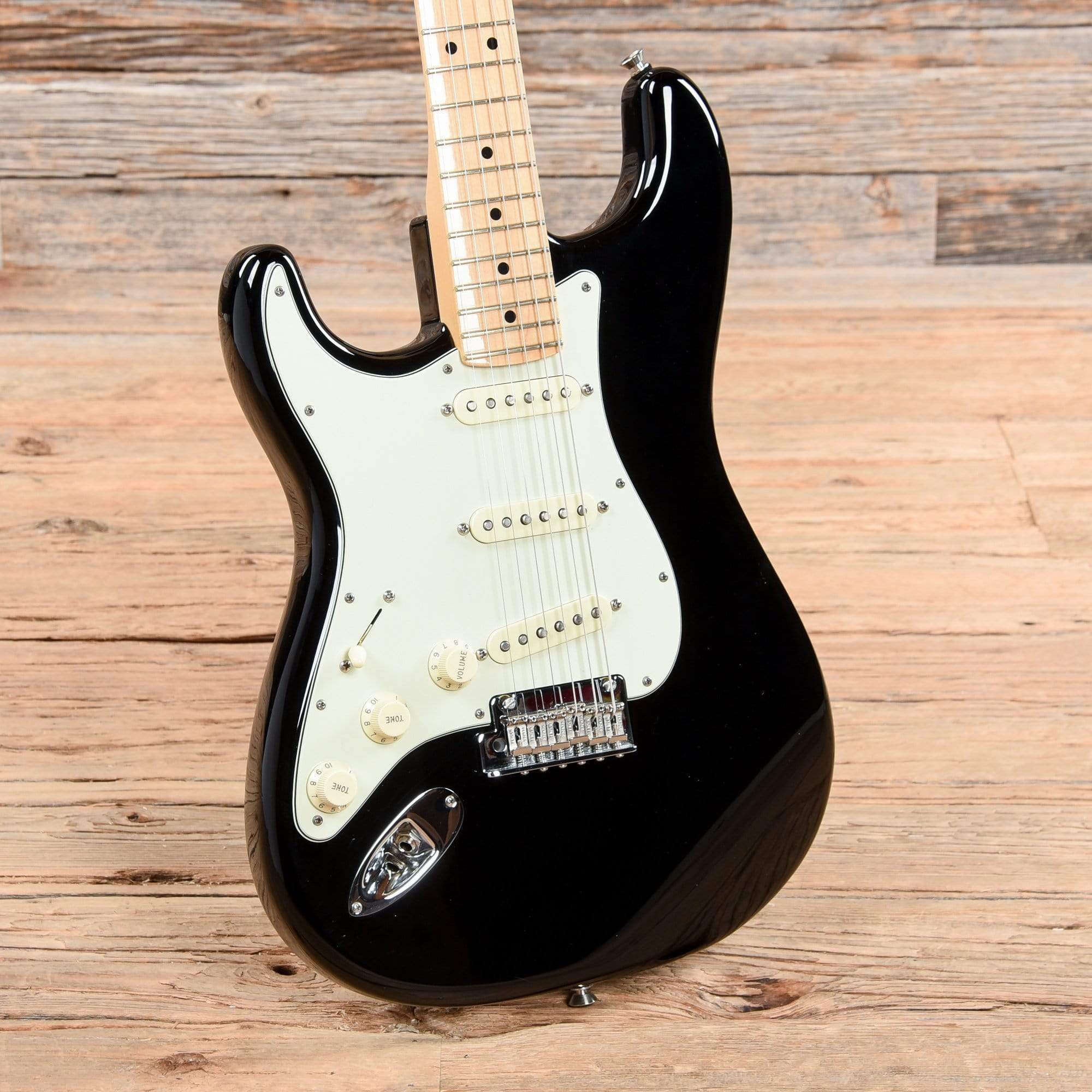 Fender American Pro Stratocaster Black 2018 LEFTY Electric Guitars / Solid Body