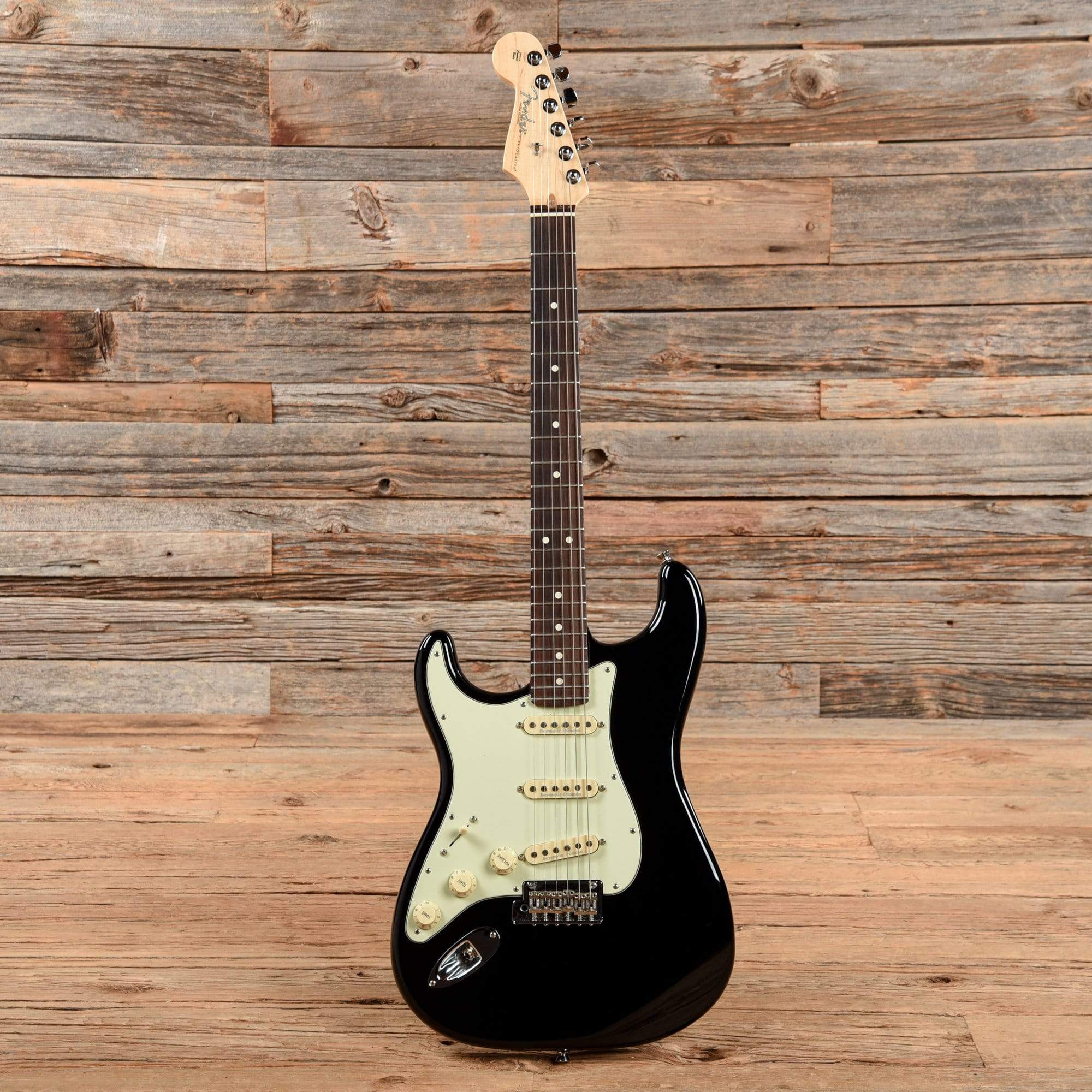 Fender American Pro Stratocaster Black 2018 LEFTY Electric Guitars / Solid Body