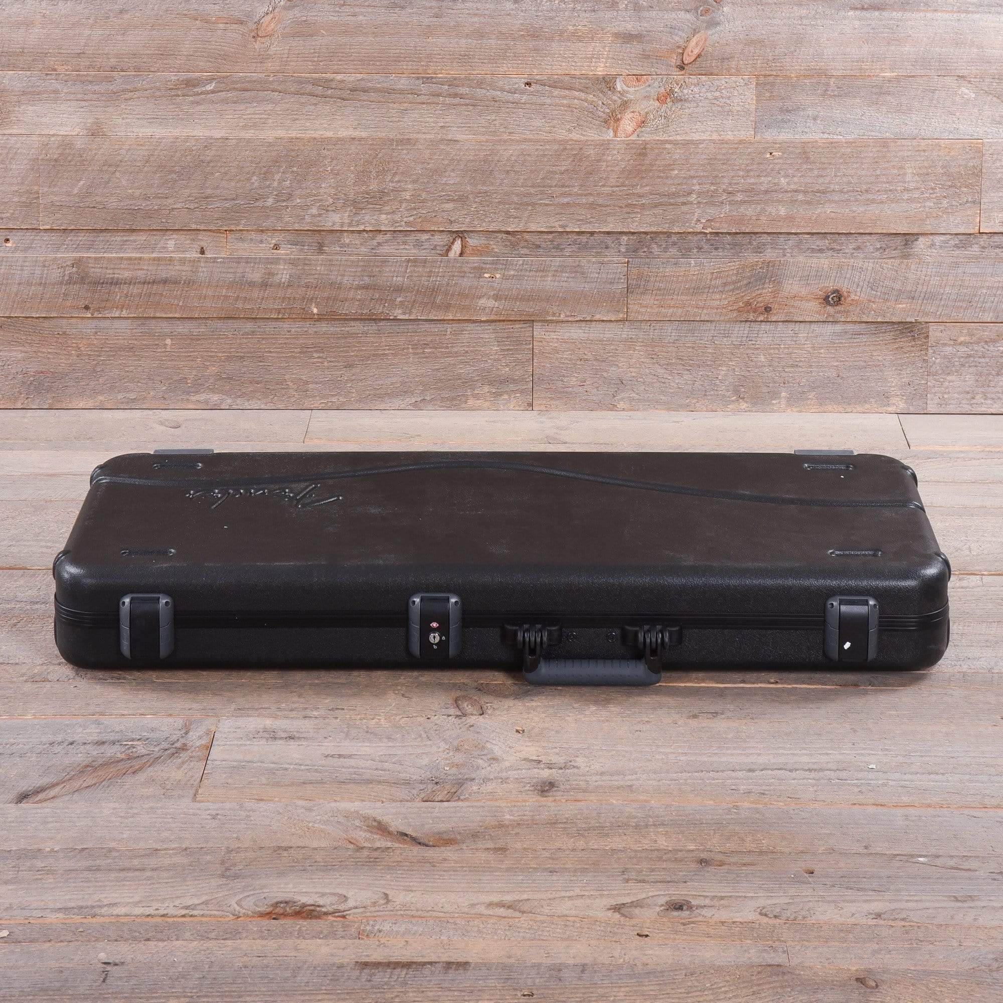 Fender American Pro Stratocaster Black w/Mint Pickguard Electric Guitars / Solid Body