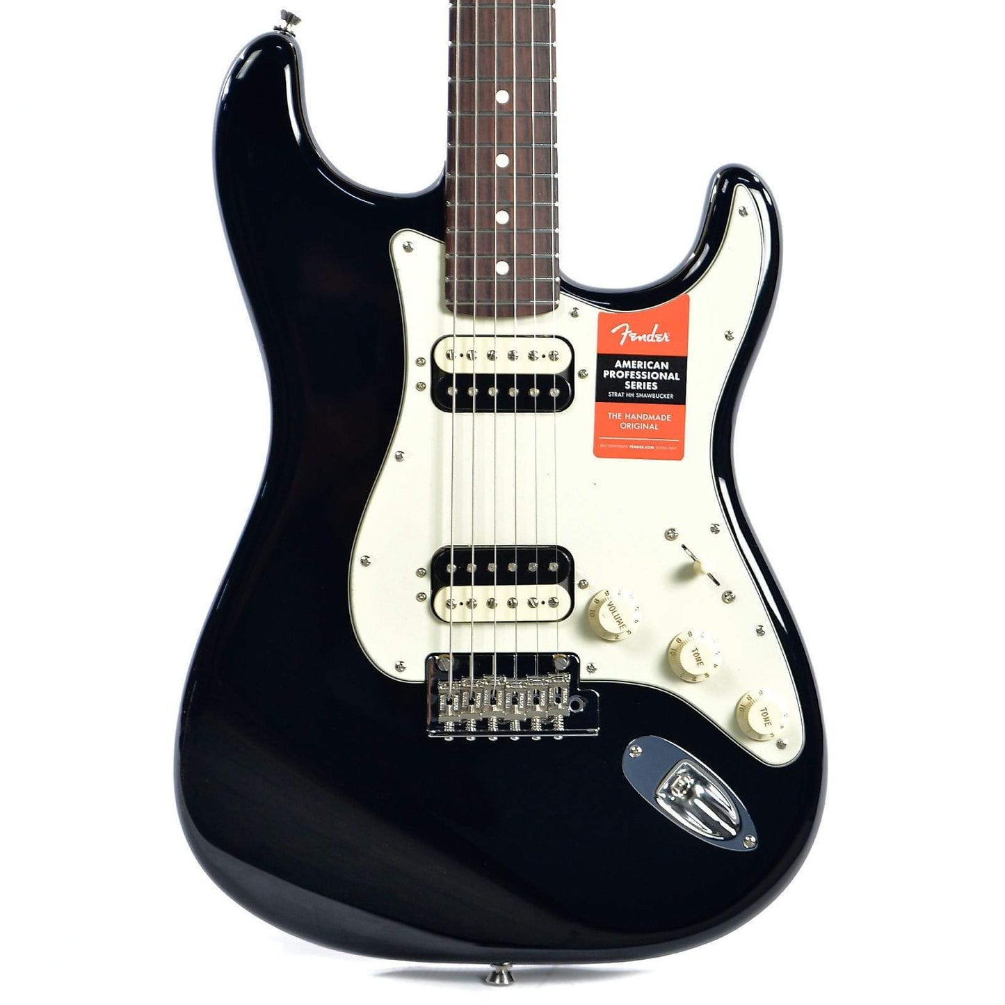Fender American Pro Stratocaster HH Shawbucker RW Black Electric Guitars / Solid Body