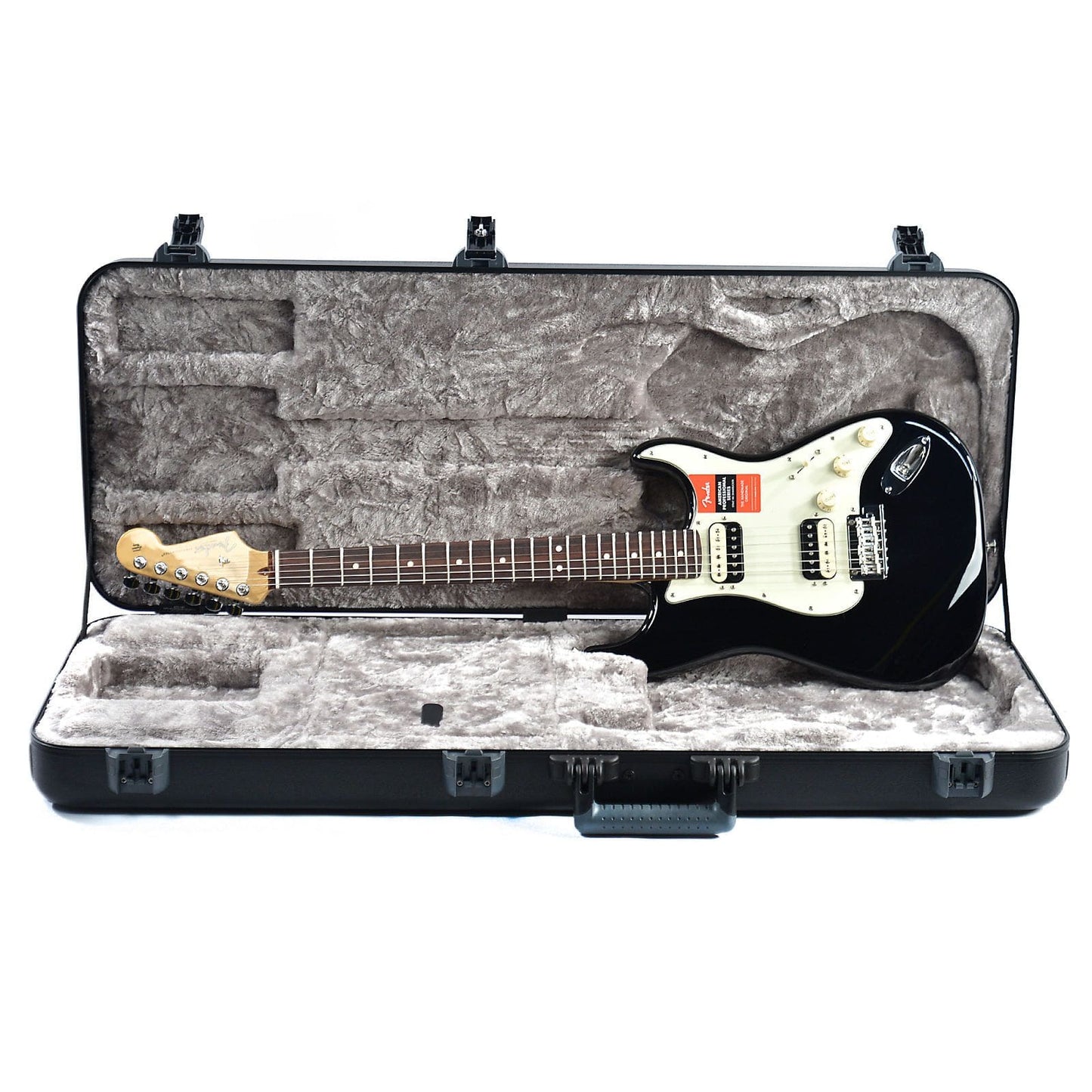 Fender American Pro Stratocaster HH Shawbucker RW Black Electric Guitars / Solid Body