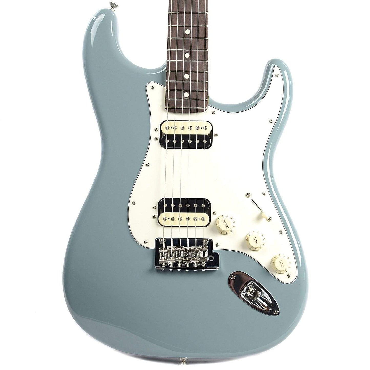 Fender American Pro Stratocaster HH Shawbucker RW Sonic Gray Electric Guitars / Solid Body