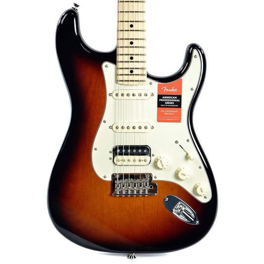 Fender American Pro Stratocaster HSS Shawbucker MN 3-Color Sunburst Electric Guitars / Solid Body