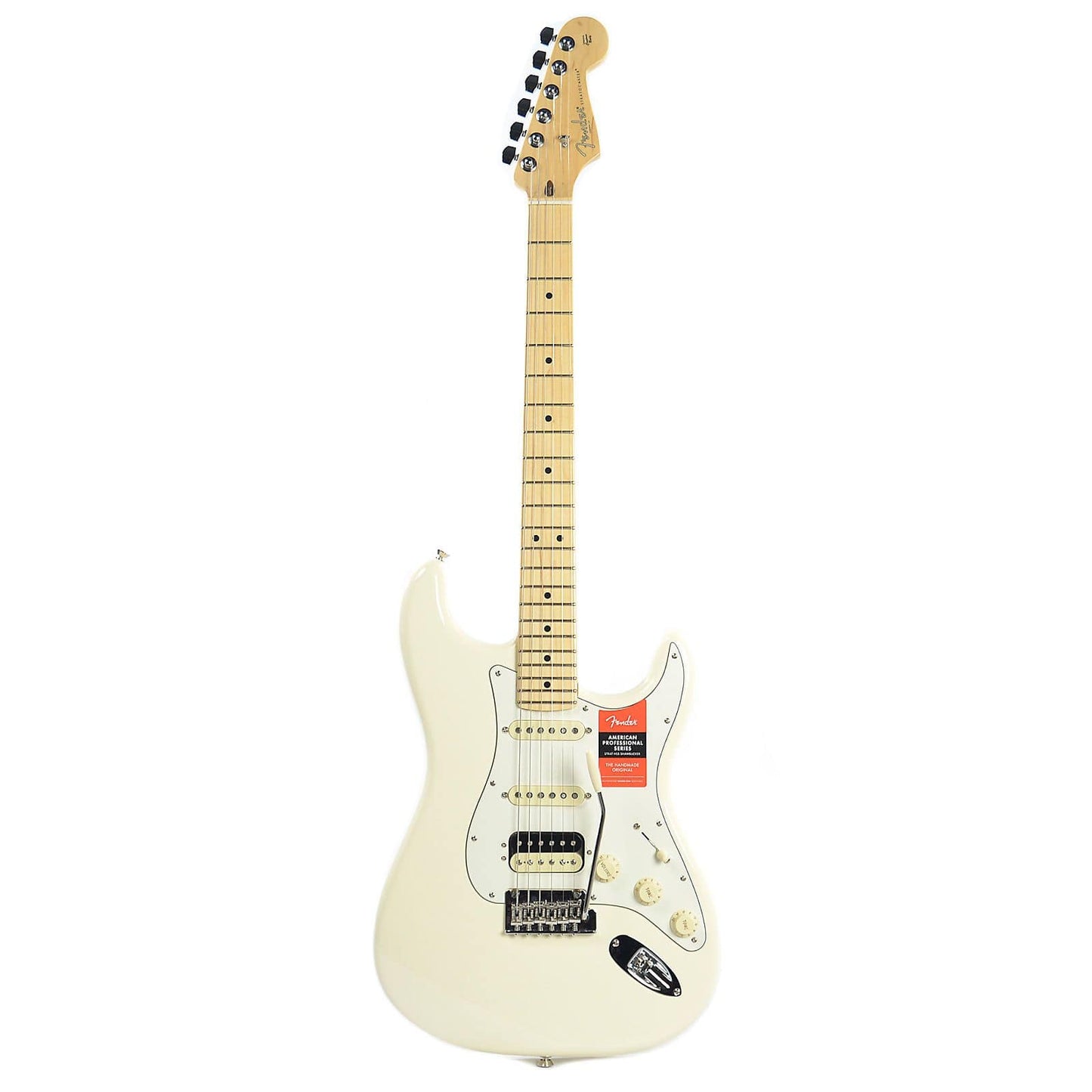 Fender American Pro Stratocaster HSS Shawbucker MN Olympic White Electric Guitars / Solid Body