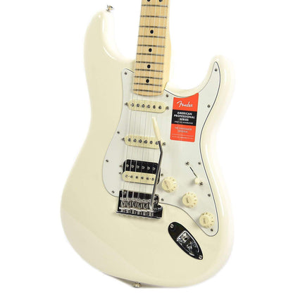 Fender American Pro Stratocaster HSS Shawbucker MN Olympic White Electric Guitars / Solid Body