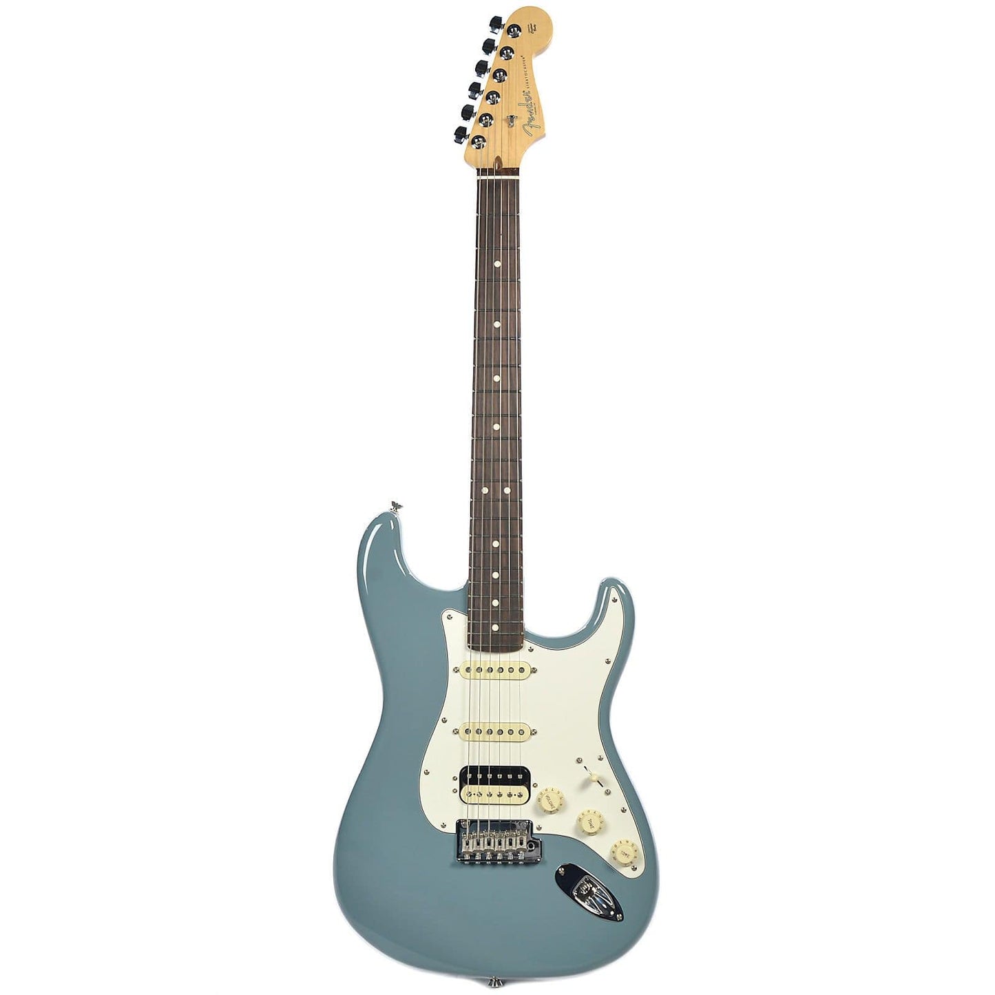 Fender American Pro Stratocaster HSS Shawbucker RW Sonic Gray Electric Guitars / Solid Body