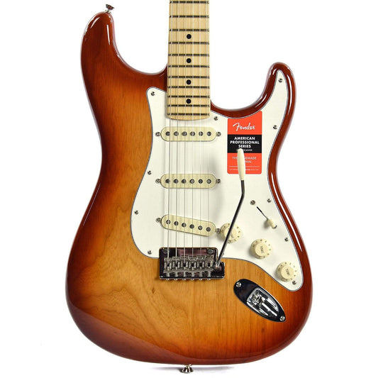 Fender American Pro Stratocaster MN Sienna Sunburst Electric Guitars / Solid Body