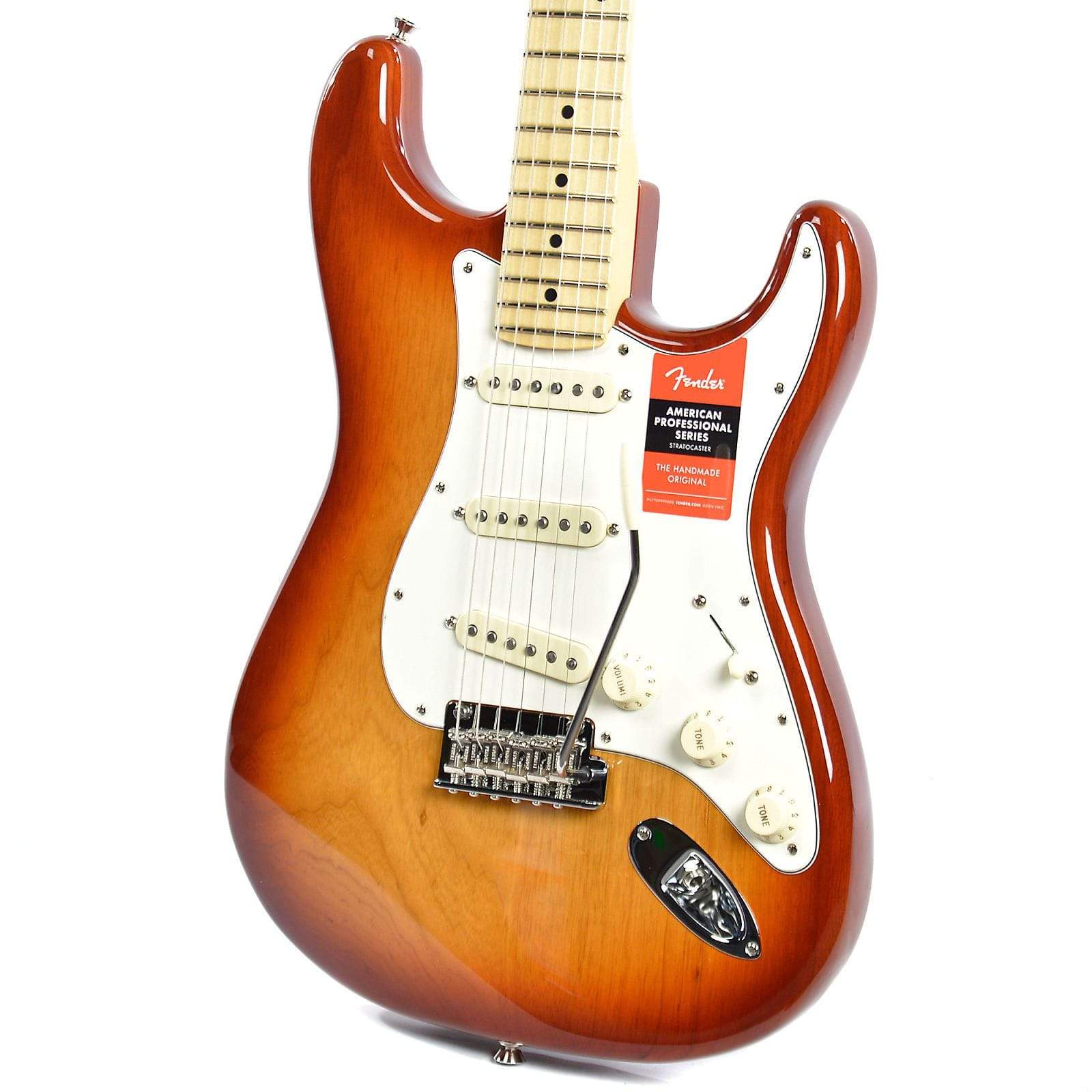 Fender American Pro Stratocaster MN Sienna Sunburst Electric Guitars / Solid Body