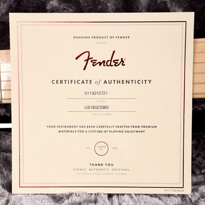 Fender American Pro Stratocaster Natural w/Black Pickguard Electric Guitars / Solid Body