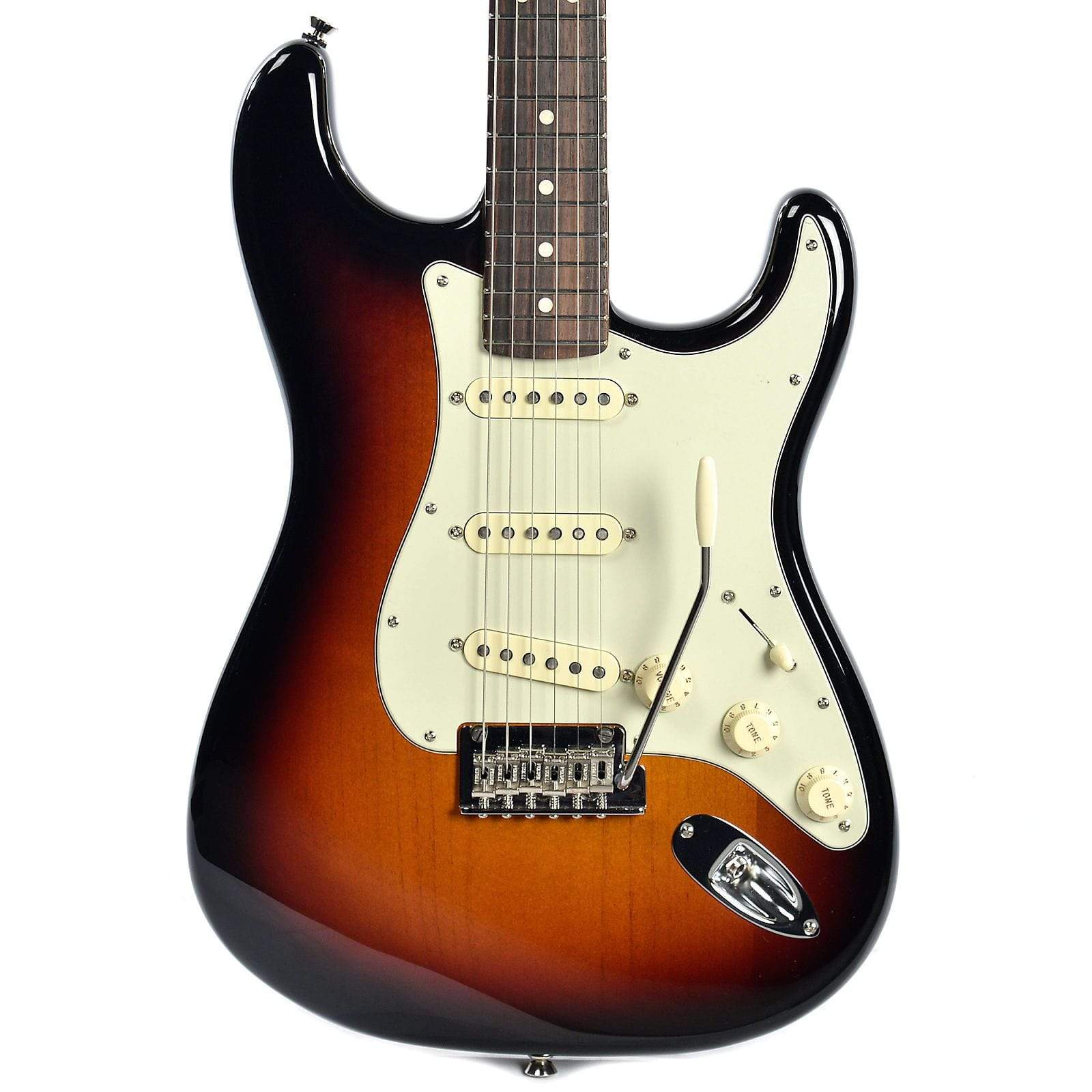 Fender American Pro Stratocaster RW 3-Color Sunburst w/Mint Pickguard Electric Guitars / Solid Body