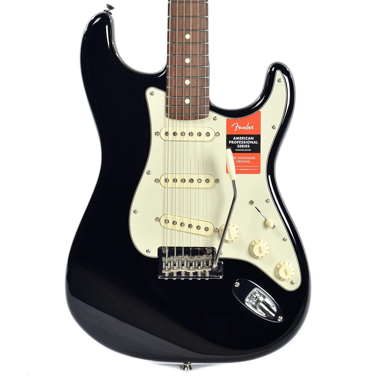 Fender American Pro Stratocaster RW Black Electric Guitars / Solid Body