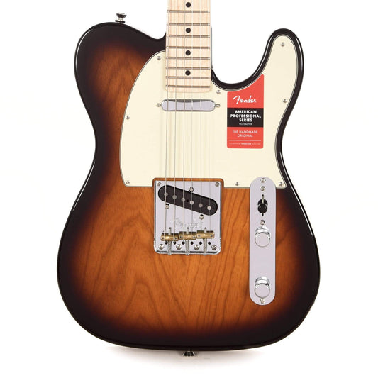 Fender American Pro Telecaster 2-Color Sunburst w/Mint Pickguard Electric Guitars / Solid Body